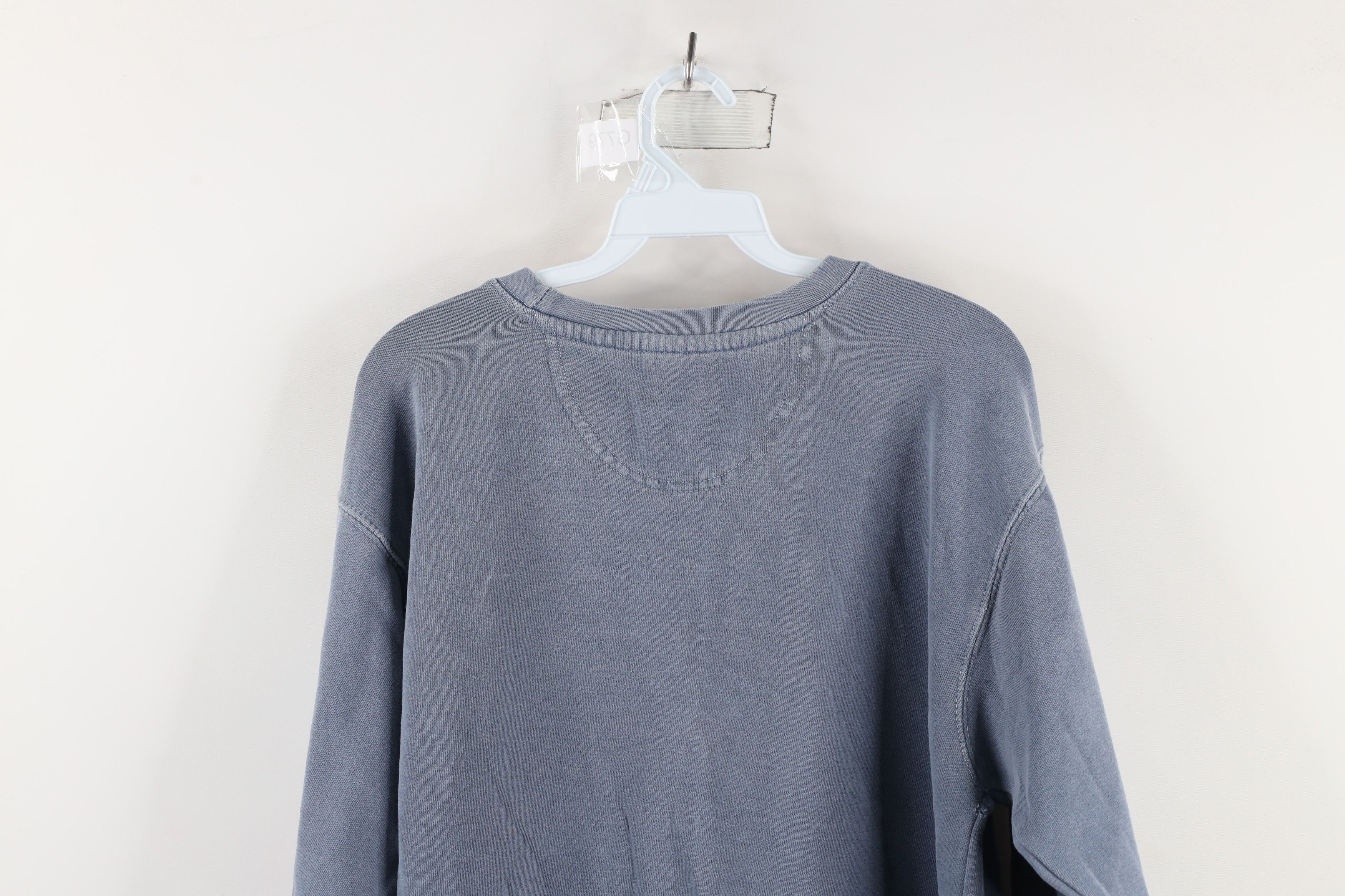 Vintage Vintage 90s Streetwear Spell Out Maine Sweatshirt Blue Size US M / EU 48-50 / 2 - 15 Thumbnail