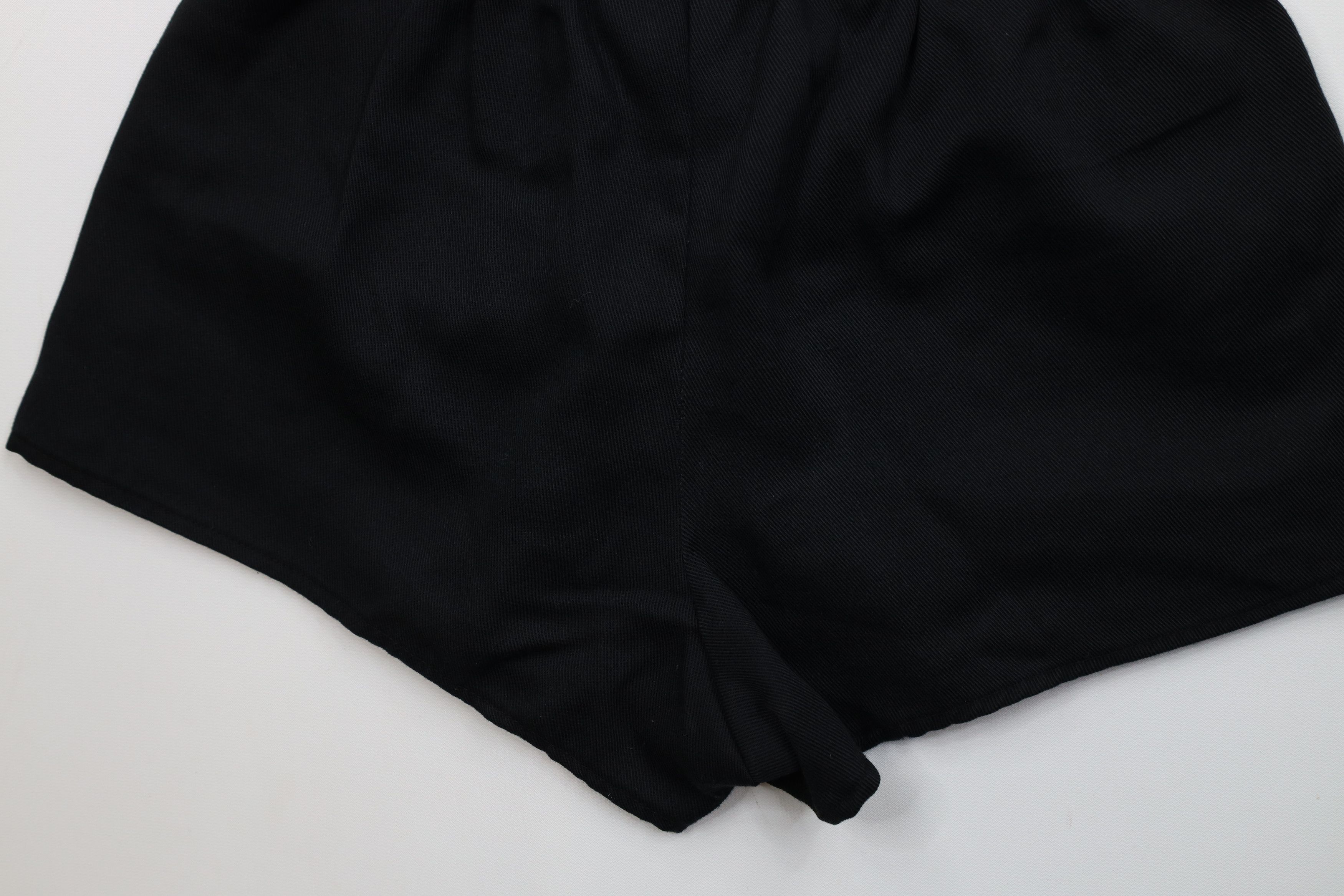 Vintage Vintage 70s Streetwear Jogging Short Shorts Black USA Size 24" / US 00 / IT 34 - 10 Thumbnail