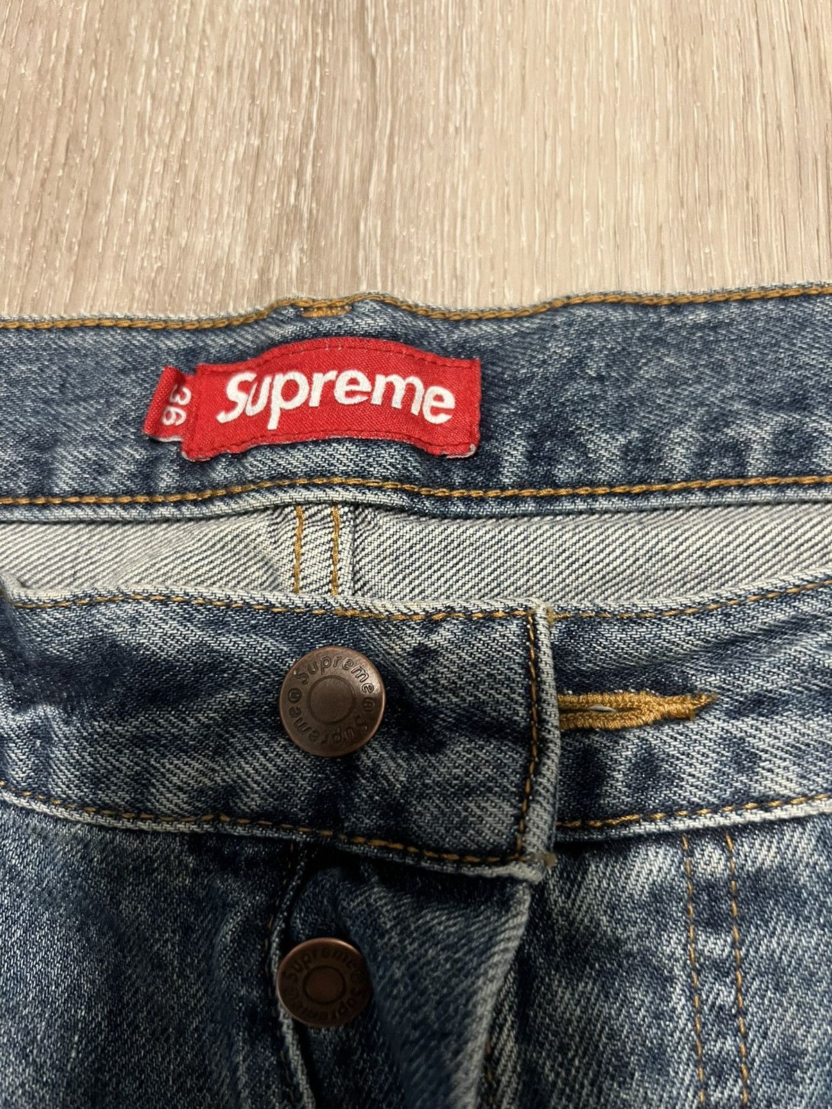 Supreme Supreme Denim Jeans *MADE IN JAPAN* Size US 36 / EU 52 - 3 Thumbnail