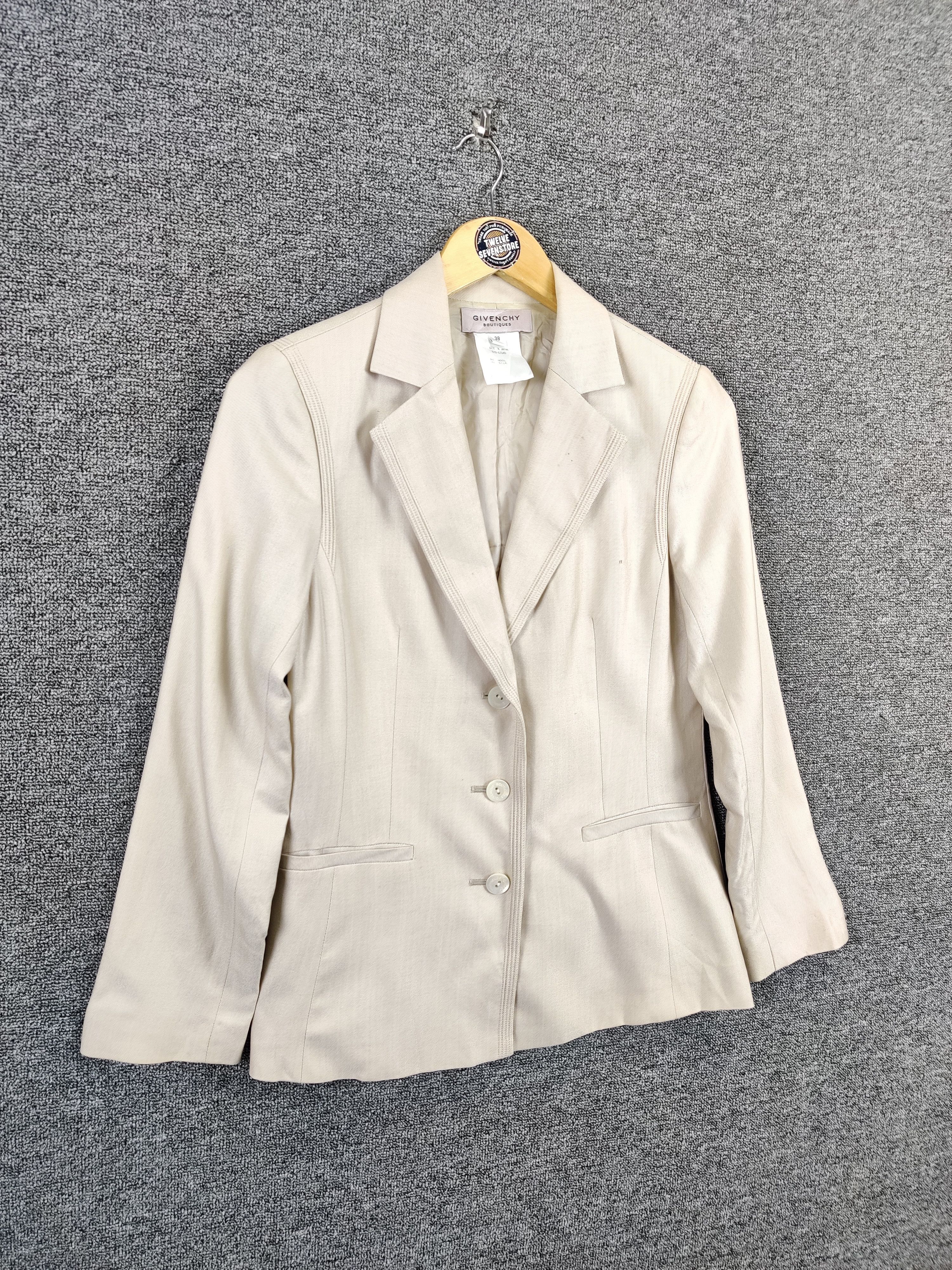 Givenchy Vintage Givenchy Boutiques Single Breasted Women Blazer Size S / US 4 / IT 40 - 5 Thumbnail