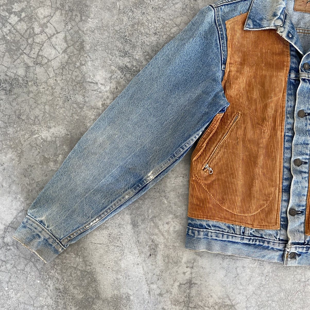 Sonic Lab 80’s Levis X Sonic Lab Reconstructed Panel Trucker Jacket Size US M / EU 48-50 / 2 - 8 Thumbnail
