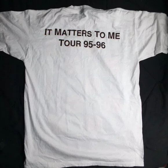 Brockum Vintage Faith Hill It Matters To Me Tour T-Shirt Autograph Size US L / EU 52-54 / 3 - 7 Thumbnail