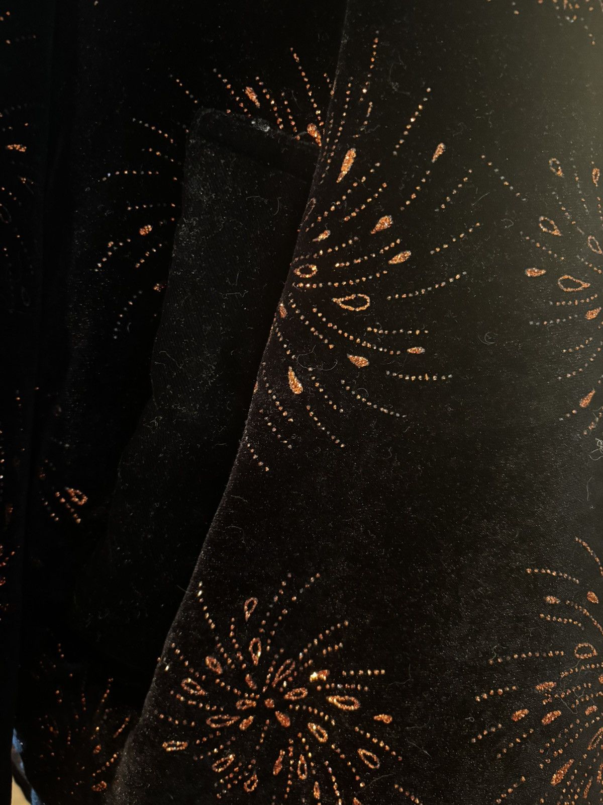 Other Women’s black velvet feel Jacket.wj1214 Size XXL / US 16-18 / IT 52-54 - 7 Thumbnail