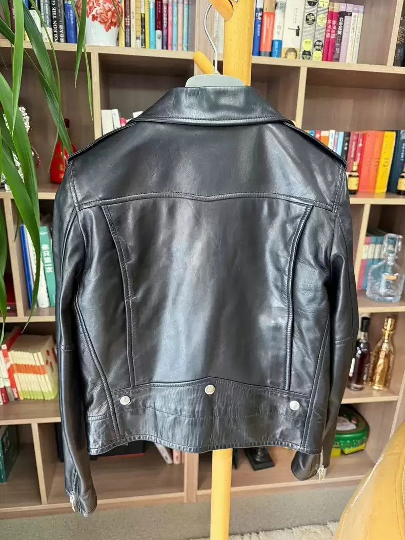 Saint Laurent Paris Saint Laurent Lambskin Leather Biker Jacket-2506 Size US S / EU 44-46 / 1 - 3 Thumbnail