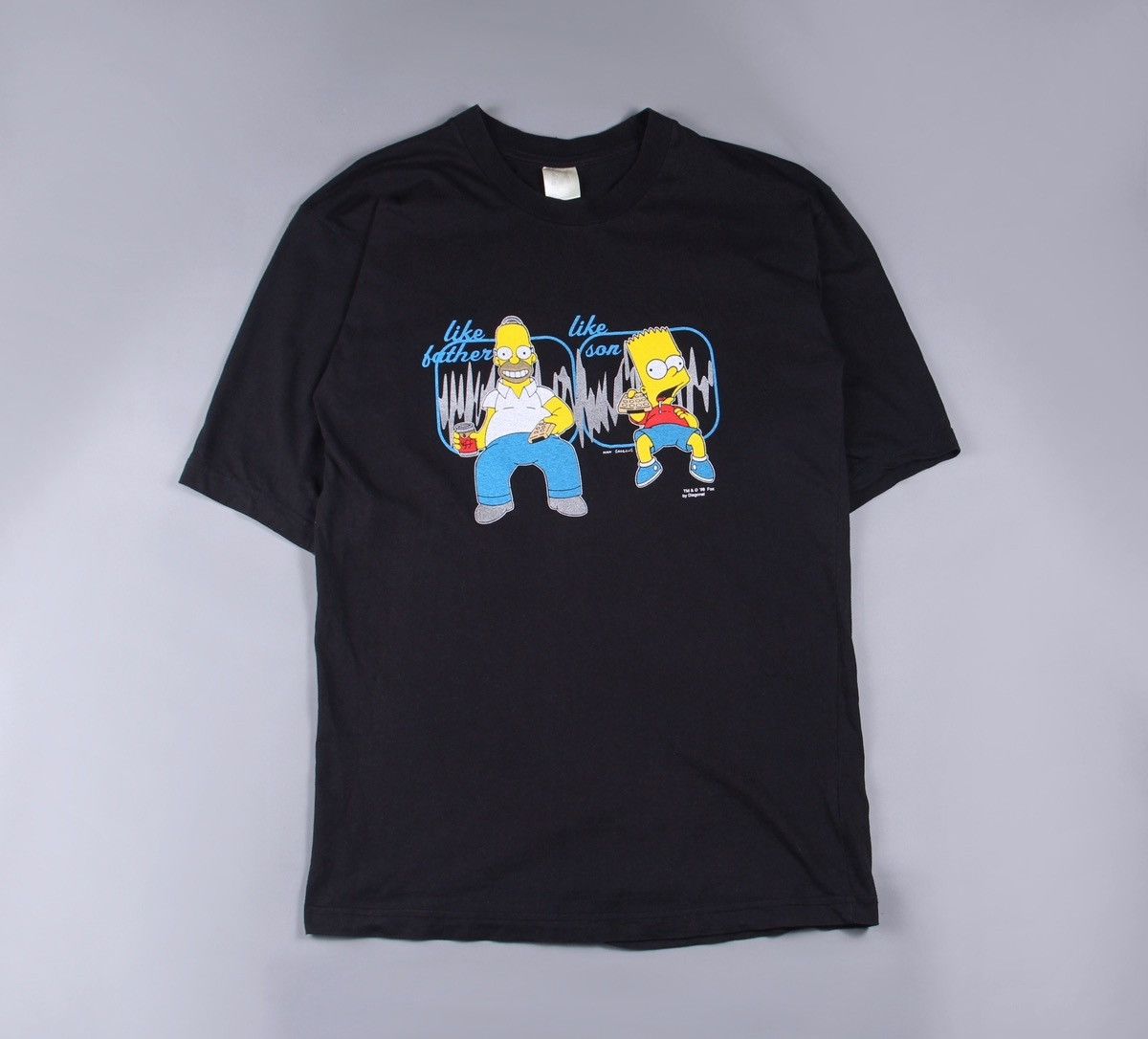 The Simpsons The Simpsons Vintage 1999 Like Father T Shirt Tee M Size US M / EU 48-50 / 2 - 1 Thumbnail