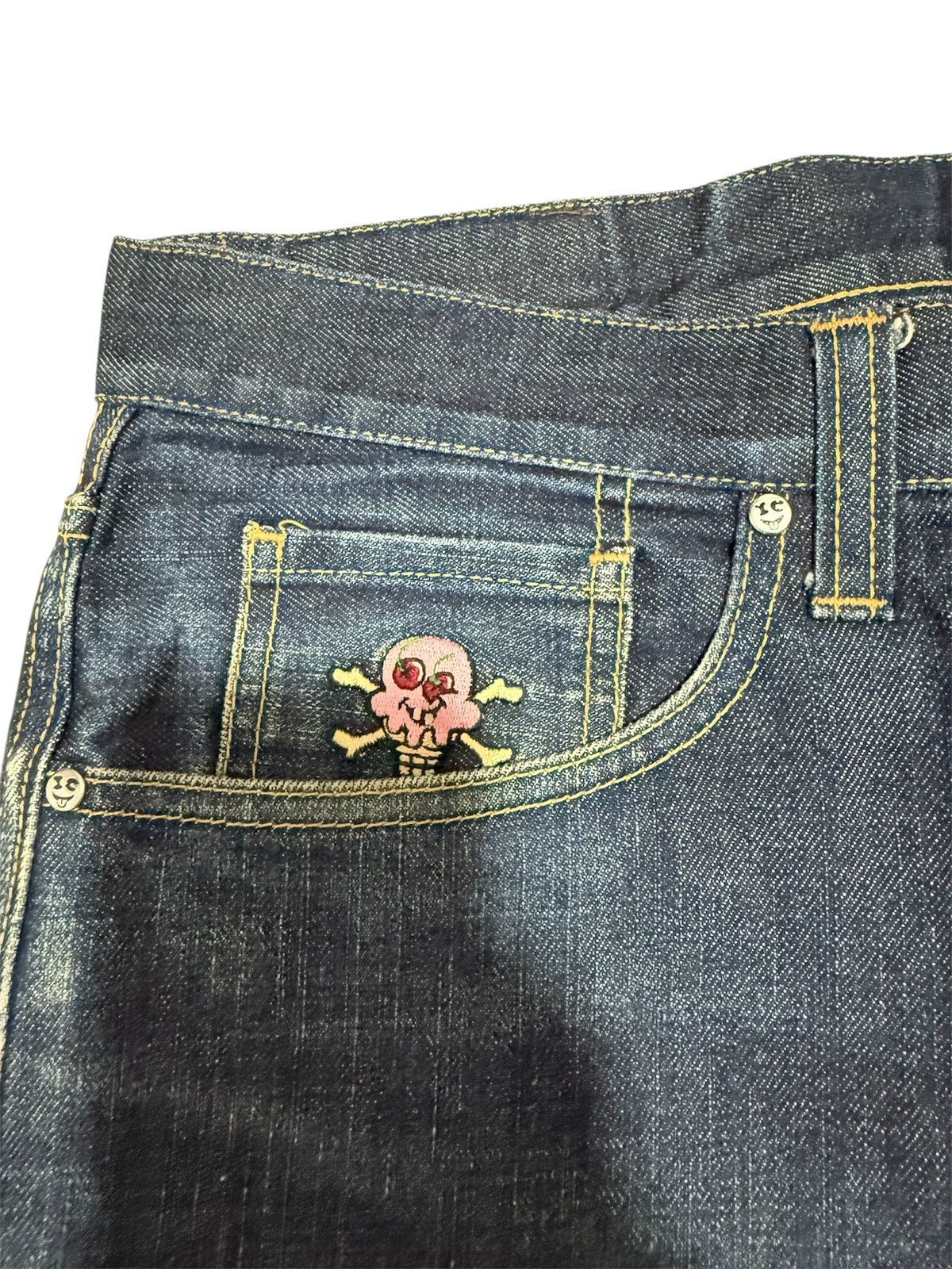 Icecream Vintage BBC Ice Cream Jeans Size US 35 - 3 Thumbnail