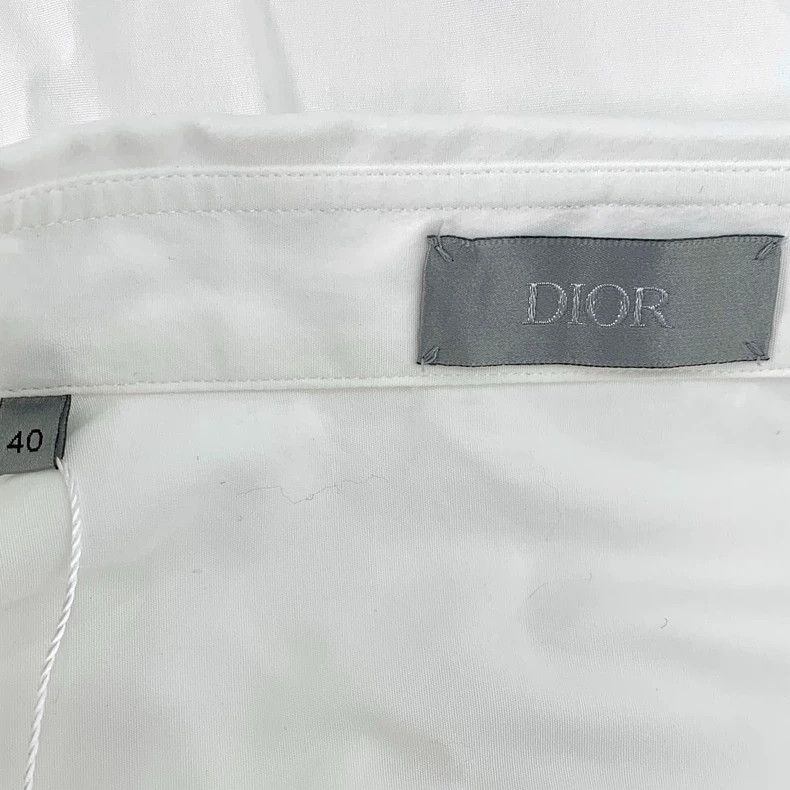 Dior Dior White logo sequin long-sleeved shirt 2501-Nextarrow Size US XXS / EU 40 - 6 Thumbnail