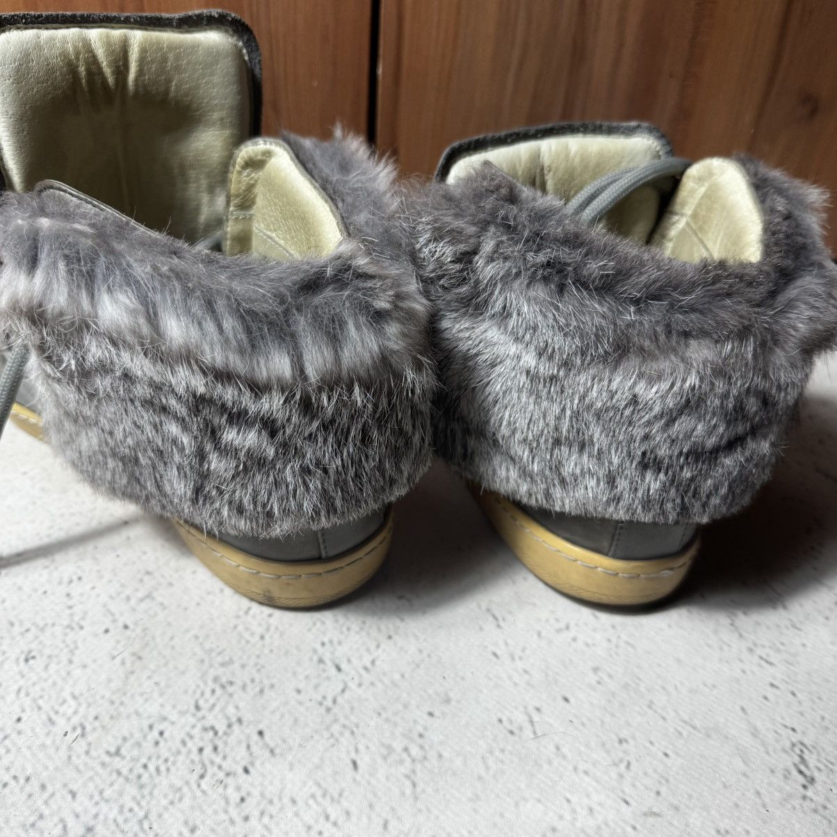 Alexander McQueen × Puma vintage alexander mcqueen x puma fuzzy sneakers rare 25 cm Size US 9 / IT 39 - 9 Thumbnail