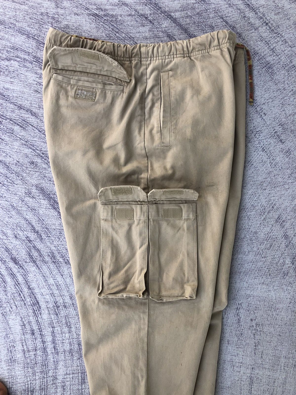 Japanese Brand Caro Pants fifth & corner Stretchable Waist With 6 Pocket Size US 36 / EU 52 - 10 Thumbnail