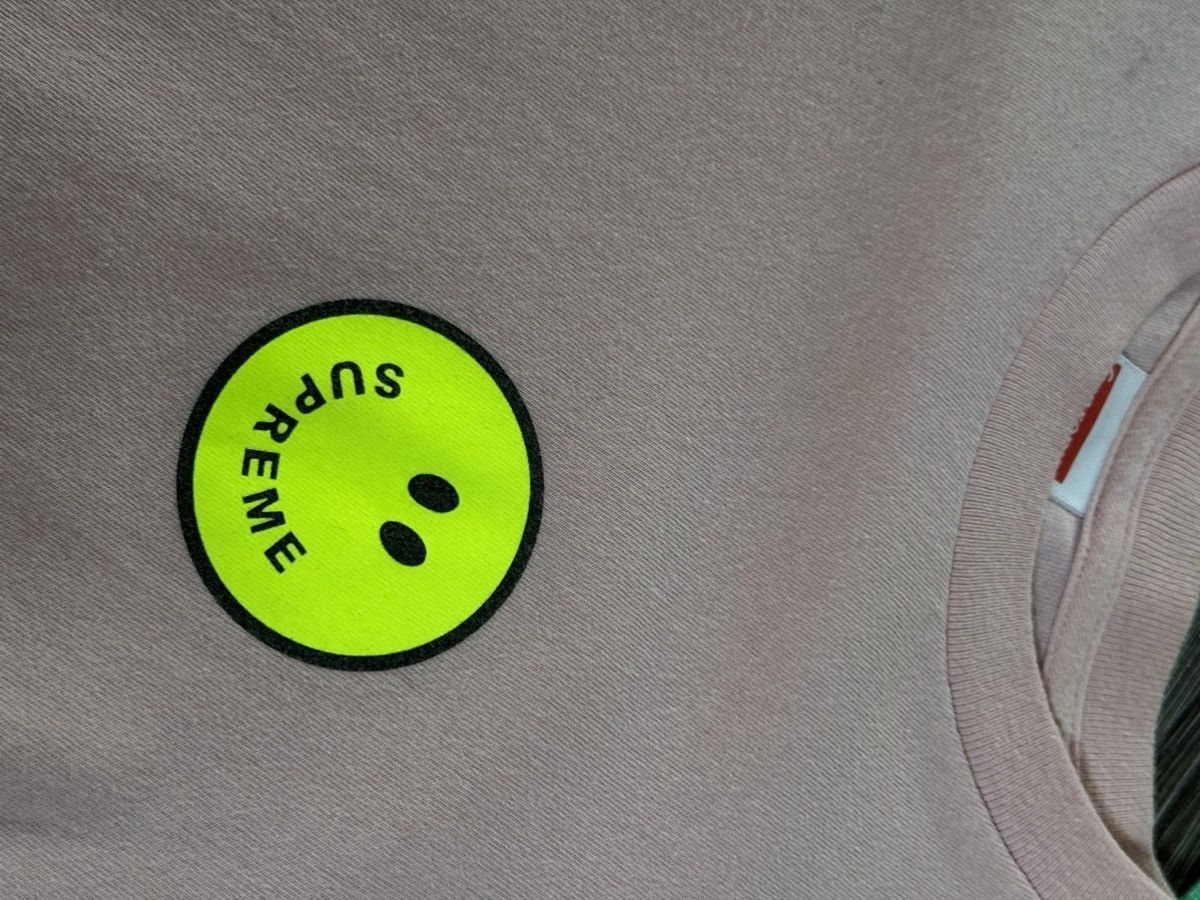 Supreme Supreme whatever happy face tee fw16 Size US M / EU 48-50 / 2 - 2 Thumbnail