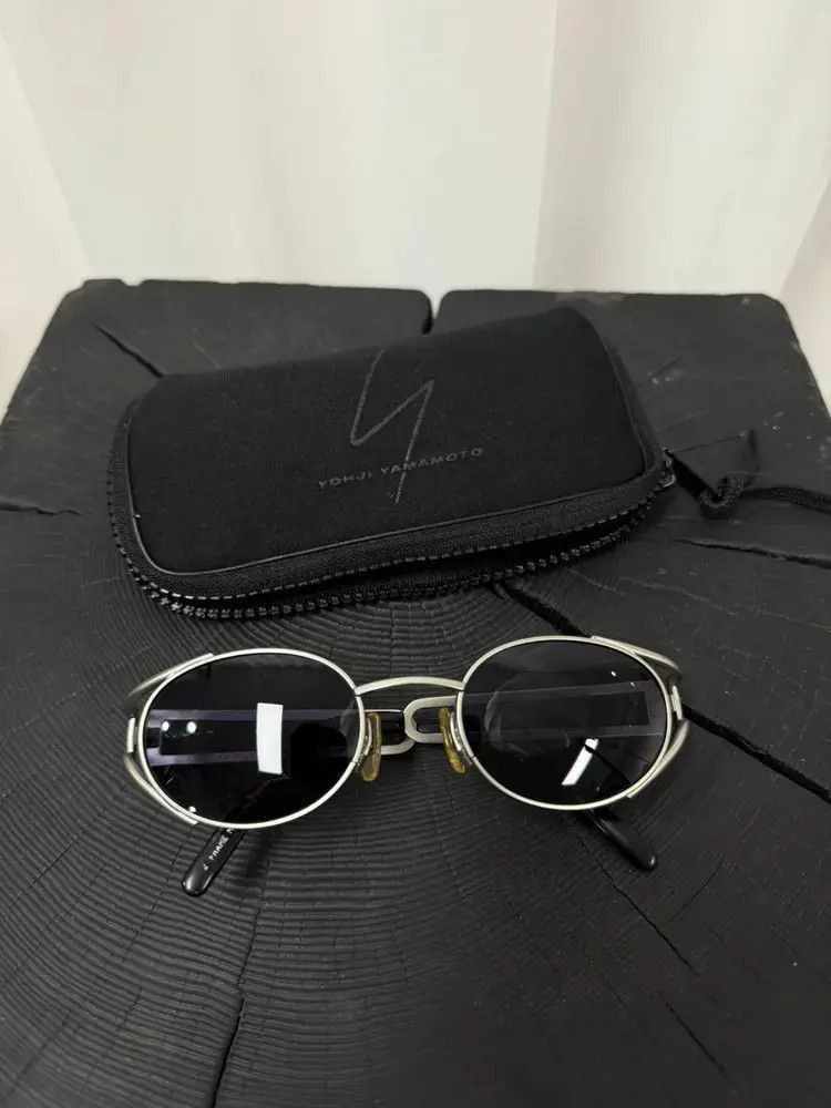 Yohji Yamamoto Vintage Yohji Yamamoto Y's Metal Y2K Sunglasses-2507 Size ONE SIZE - 7 Thumbnail