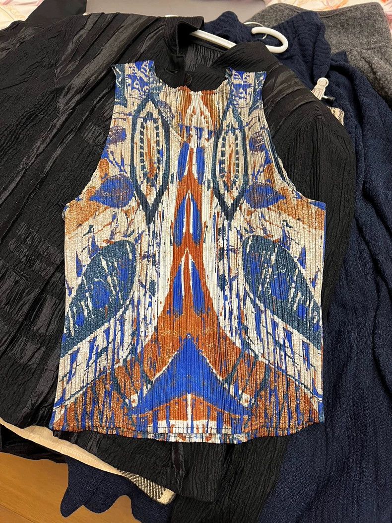 Issey Miyake issey miyake size:3 Dunhuang mural vest 2505-Nextarrow Size XXS / US 00 / IT 34 - 1 Thumbnail