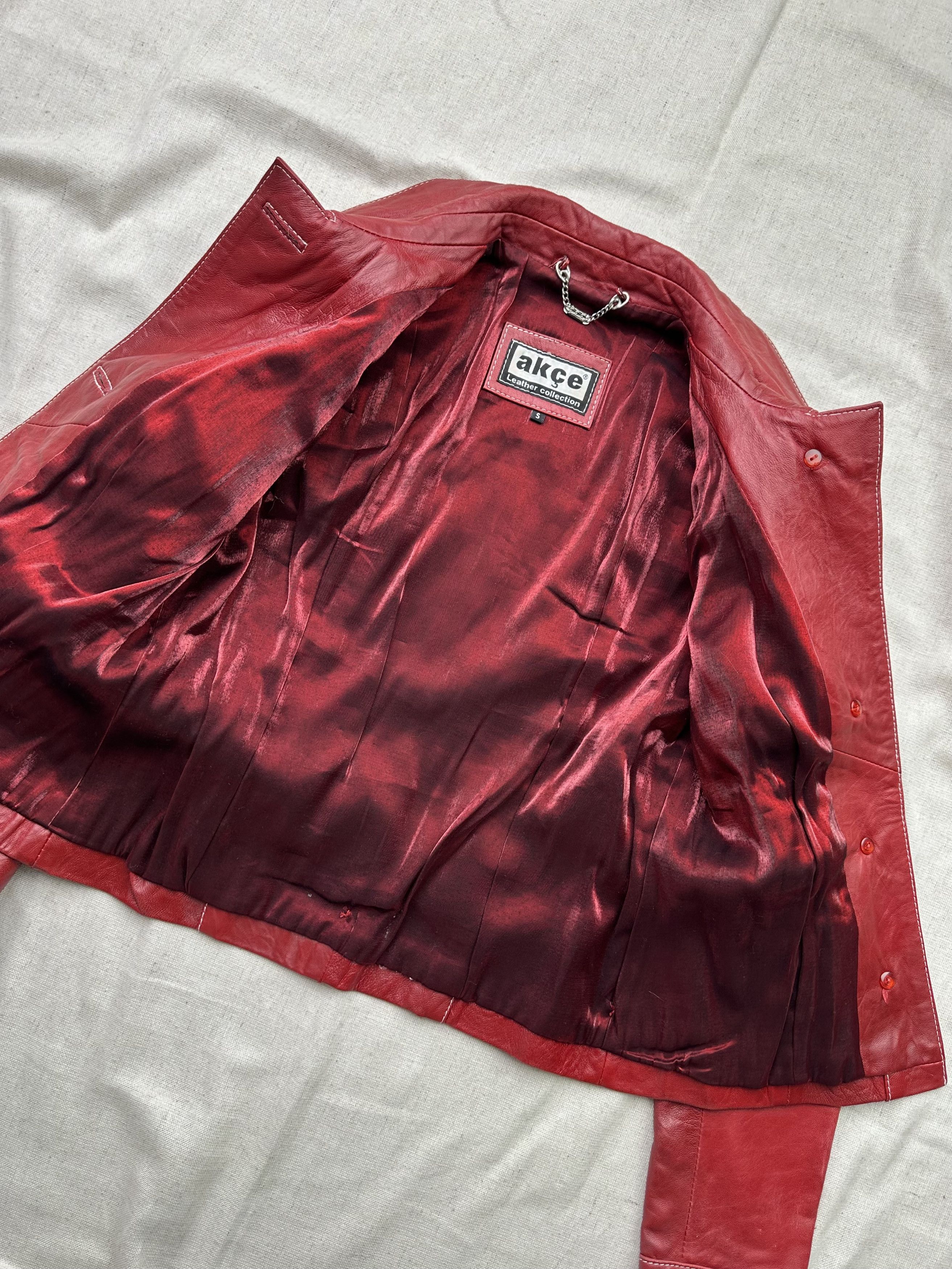 Japanese Brand Vintage Leather Jacket Size S / US 4 / IT 40 - 11 Thumbnail