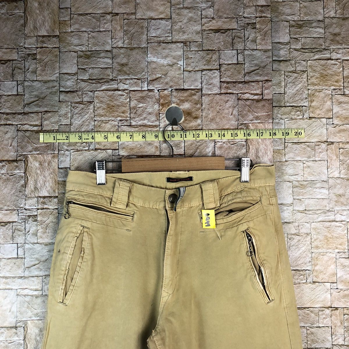 Japanese Brand Blue Way Made In Nippon Brown Casual Pants #A1144 Size US 32 / EU 48 - 4 Thumbnail