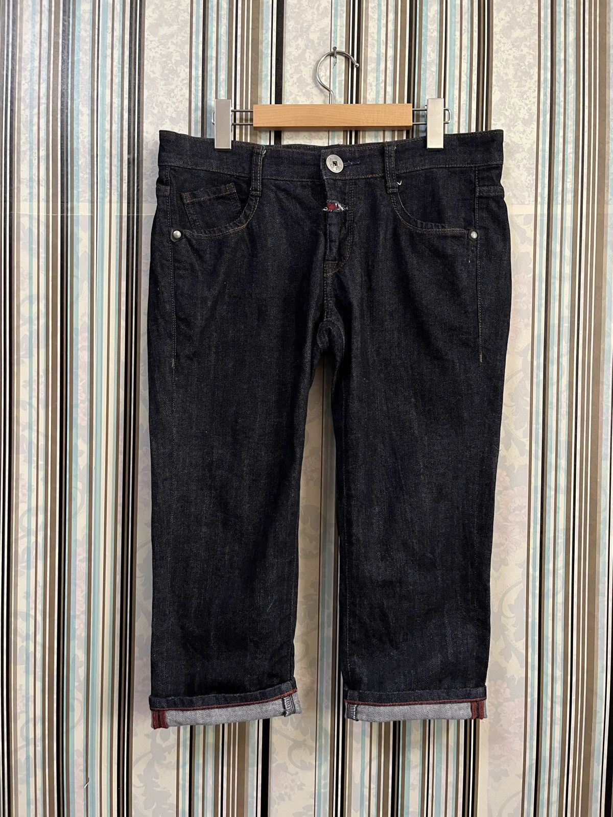 Marithe + Francois Girbaud 2000s boyfriend series crop jeans #H3 Size 32" / US 10 / IT 46 - 1 Thumbnail