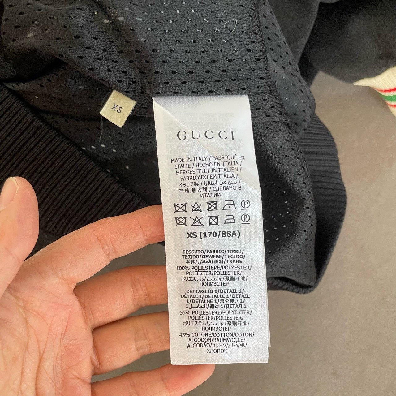 Gucci Gucci Black dark pattern full print jacket 2501-Nextarrow Size US XS / EU 42 / 0 - 6 Thumbnail