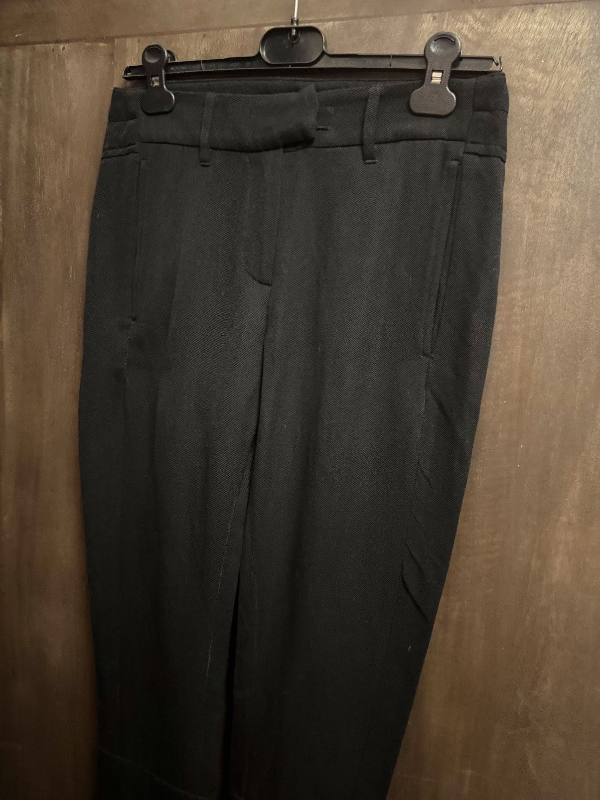 Ann Demeulemeester ann deumeulemeester black wool ridding pants Size 26" / US 2 / IT 38 - 8 Thumbnail