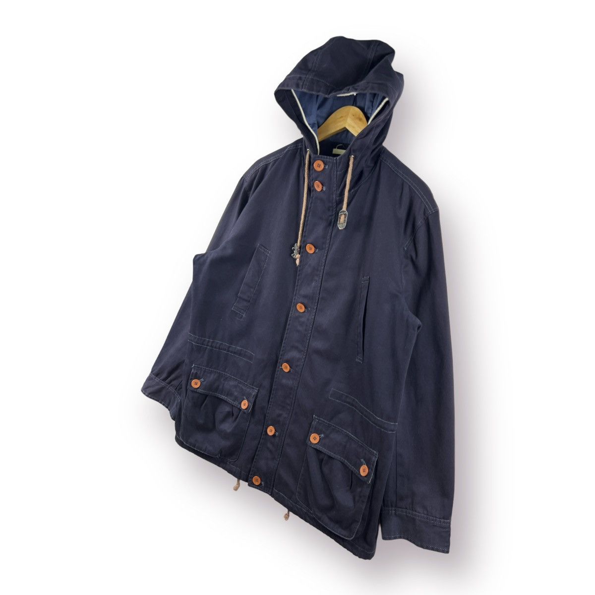 Hunter ⚡️ GRAND PHASE BARN COAT DARK BLUE HUNTING JACKET - XL Size US L / EU 52-54 / 3 - 2 Thumbnail
