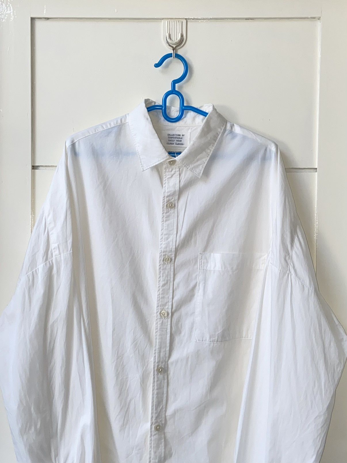 Designer × Japanese Brand SUNNY CLOUDS White Shirt Size US XXL / EU 58 / 5 - 2 Thumbnail