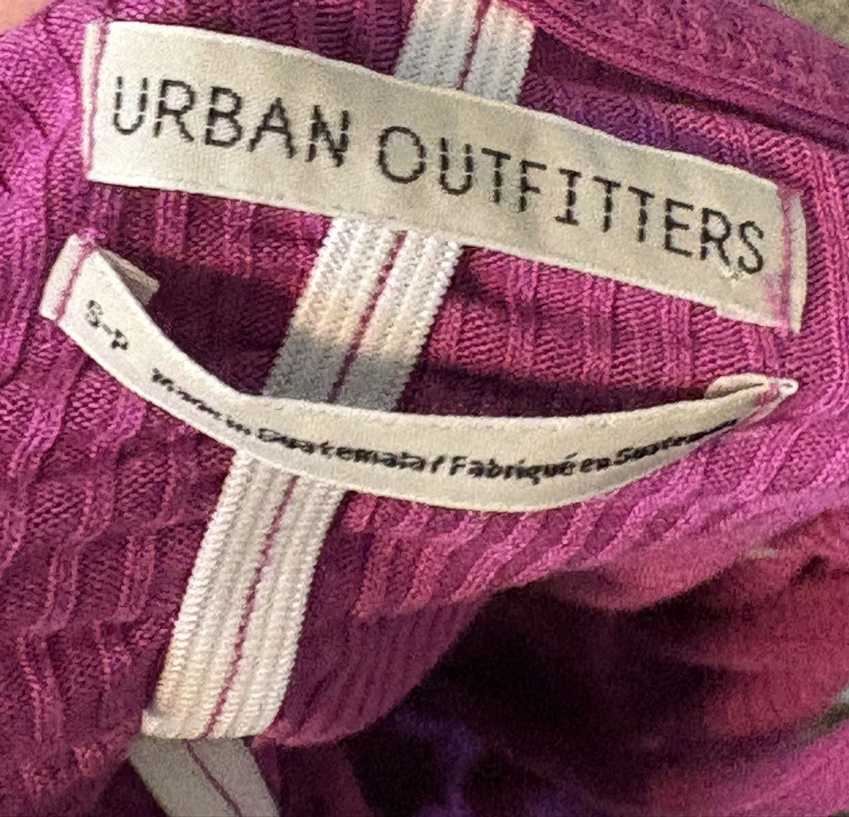 Urban Outfitters (Urban Outfitters) Purple Cinch Tank Top: Size Small Size S / US 4 / IT 40 - 3 Thumbnail