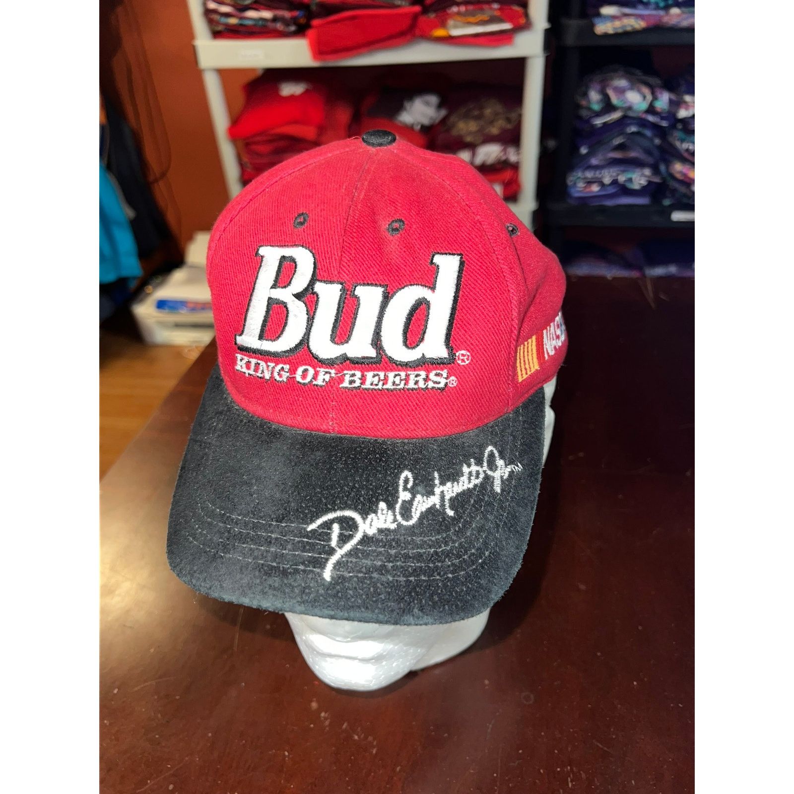 Jeff Hamilton Nascar Dale Earnhardt Hat Jeff Hamilton King Of Beers JH Cap Size ONE SIZE - 2 Thumbnail