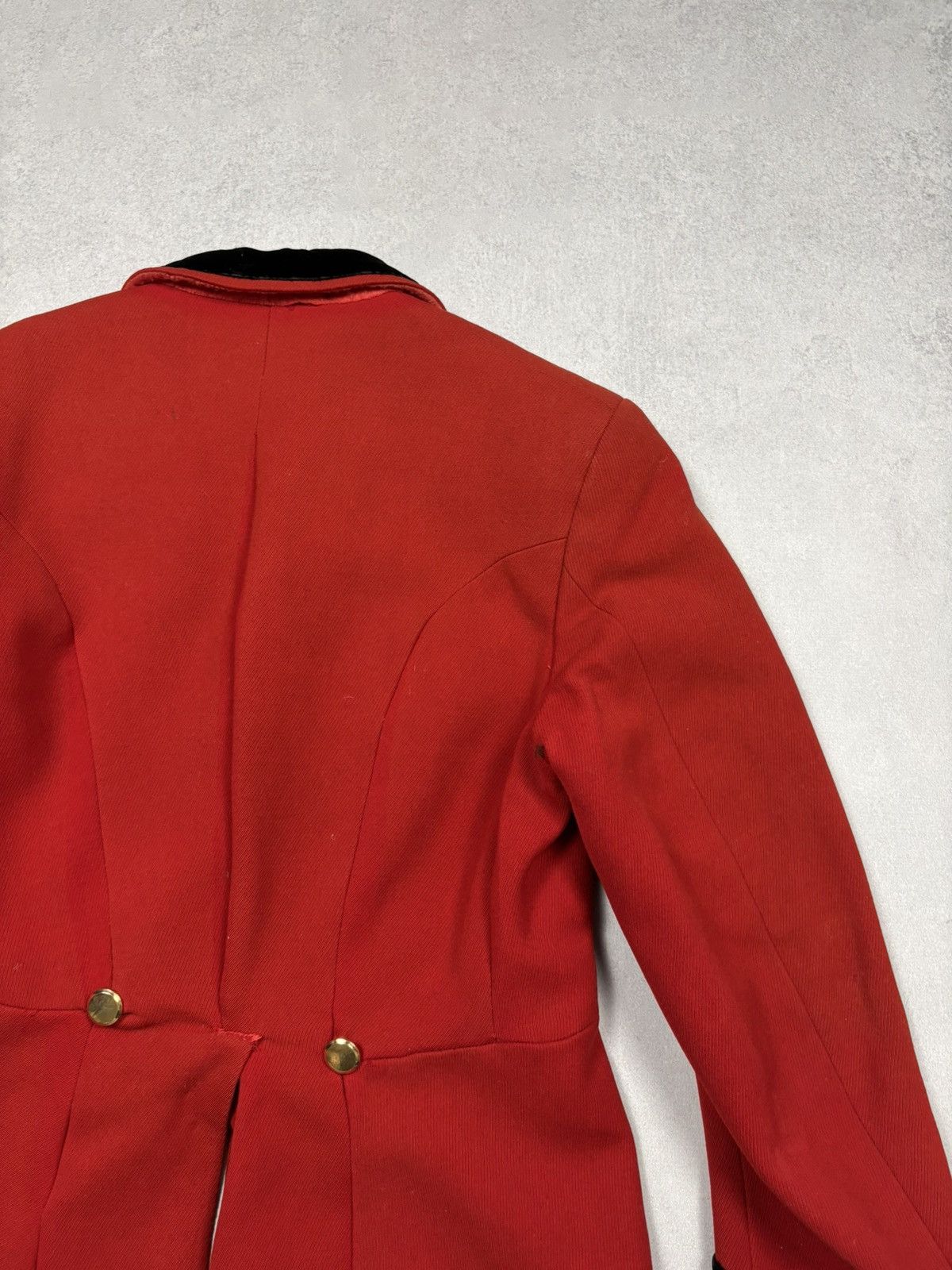 Vintage 50s Red Fox Hunting Riding Coat Equestrian Tailcoat PKZ 1995 Size US M / EU 48-50 / 2 - 18 Thumbnail