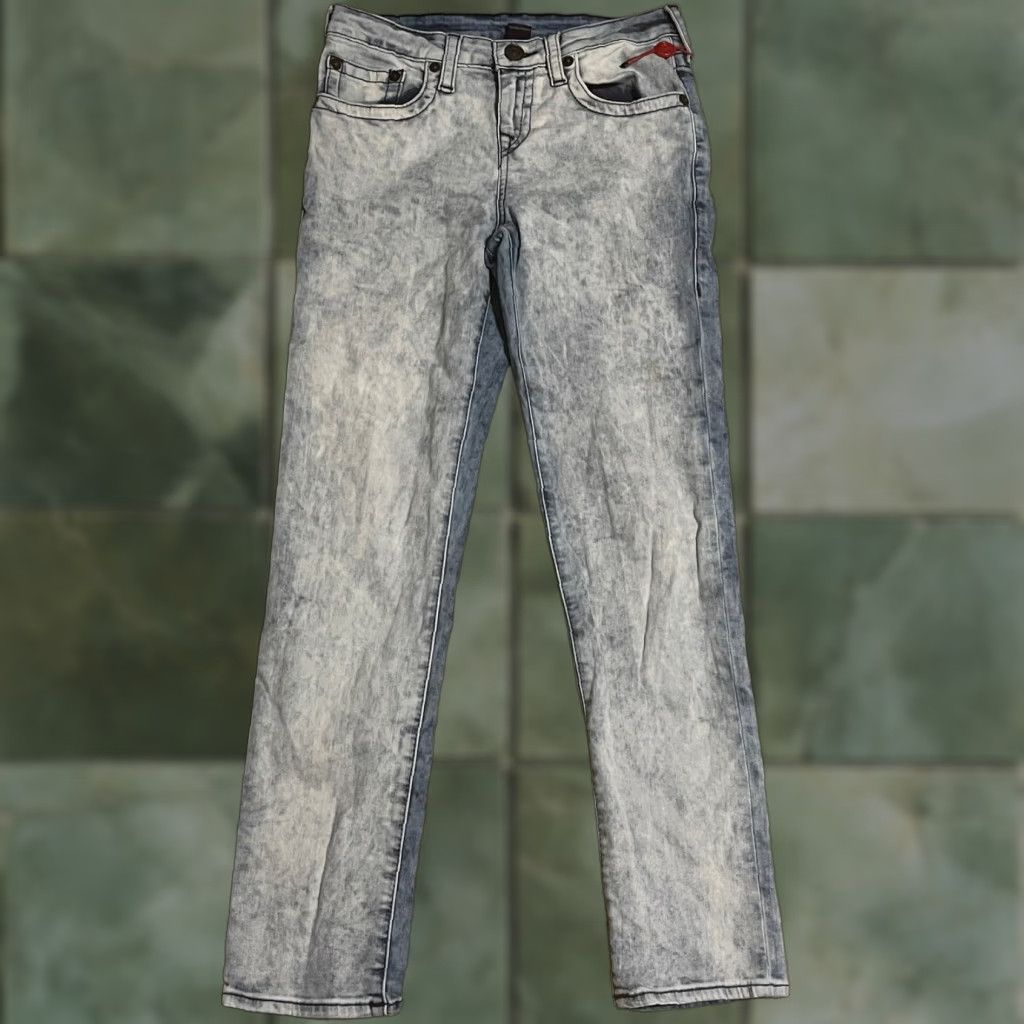 True Religion True Religion Geno Slim Jeans Women Size 16 Denim Pants 29x29 Blue Slim Regular Women 90s Jeans Size 38" / US 16 / IT 52 - 1 Thumbnail