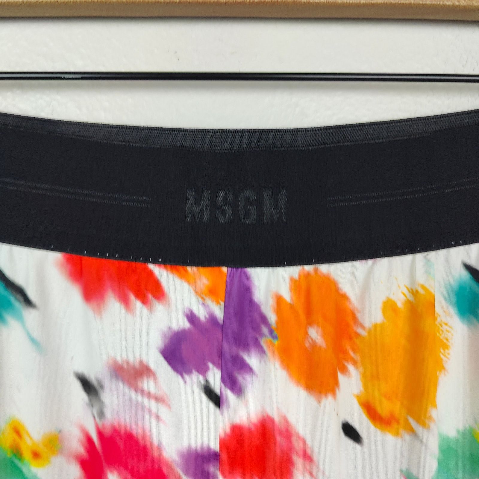 MSGM MSGM White Flower Leggings Womens 46 US 32 Made in Italy Size 31" - 3 Thumbnail