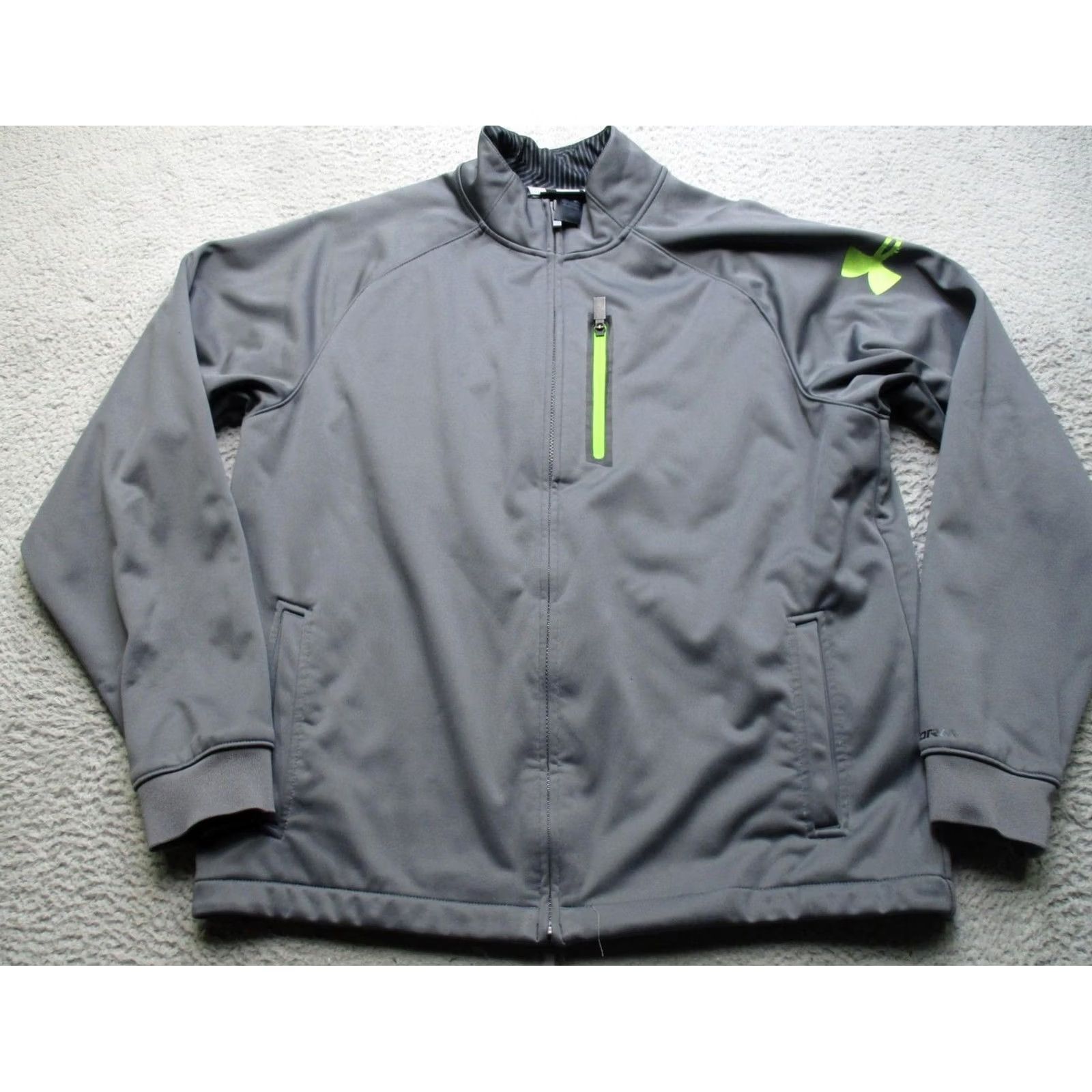 Under Armour Under Armour Jacket Mens XL Gray Storm ColdGear Infrared Softshell Full Zip Size US XL / EU 56 / 4 - 2 Thumbnail