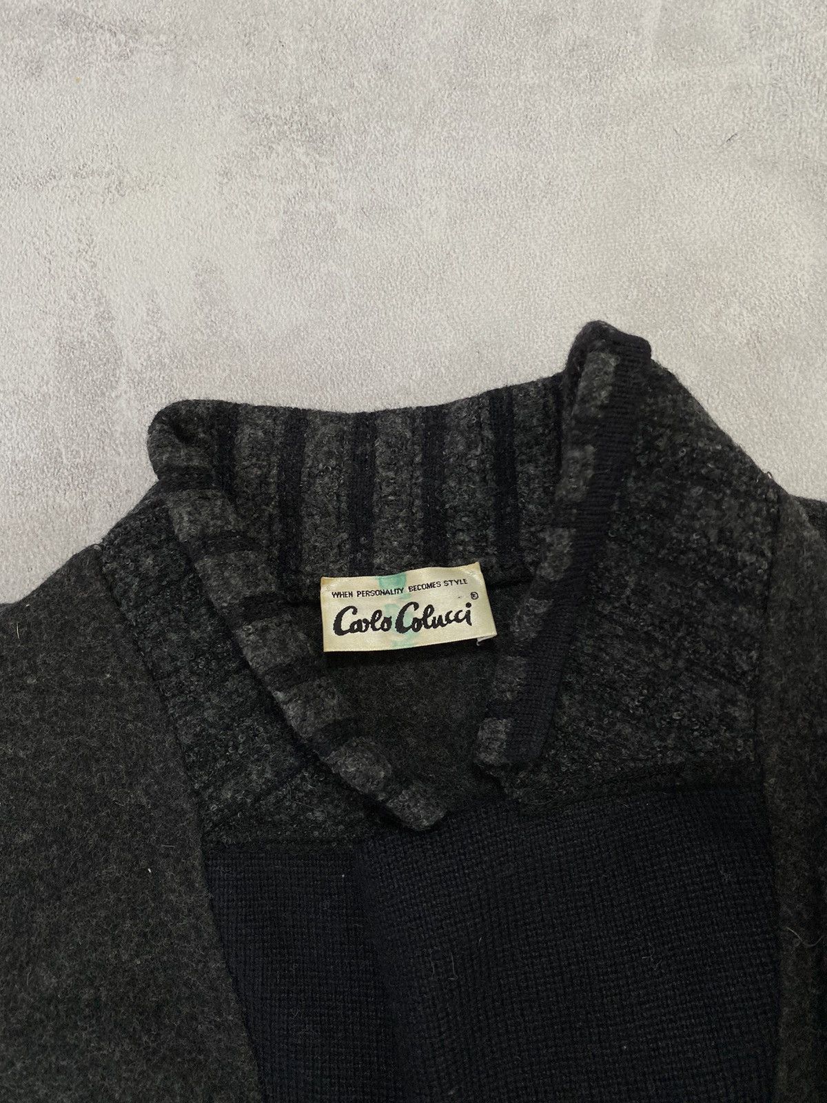 Carlo Colucci ☄️ Carlo Colluci Knitwear Jumper Jacket Wool sweater Size M / US 6-8 / IT 42-44 - 6 Thumbnail