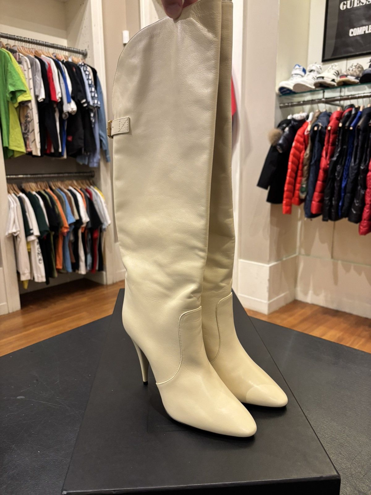 Saint Laurent Paris Saint Laurent Vitello Piuma Boot Size US 10 / IT 40 - 3 Thumbnail