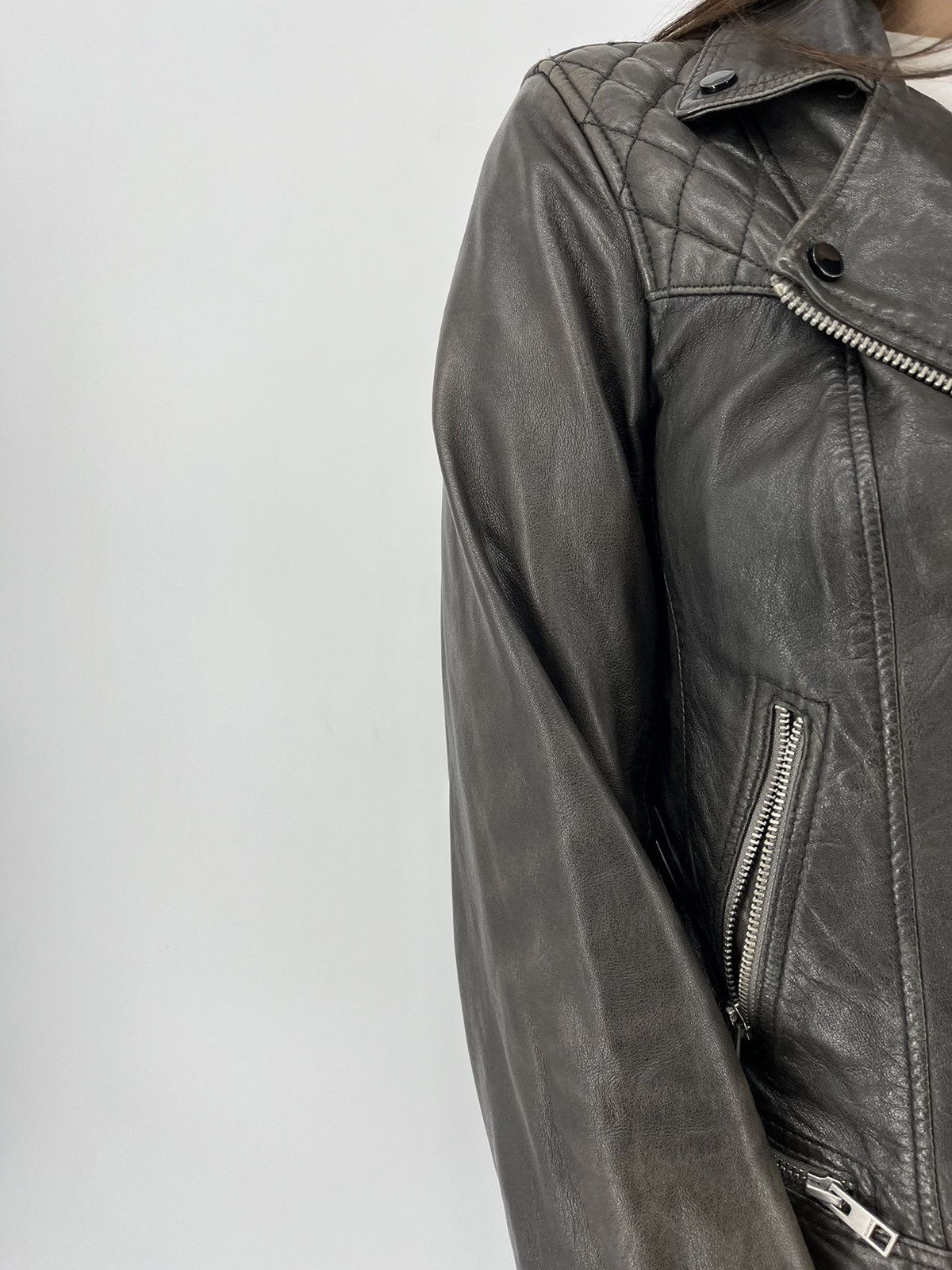 Allsaints Allsaints Leather Motorcycle Jacket Distressed original USA6 Size M / US 6-8 / IT 42-44 - 7 Thumbnail