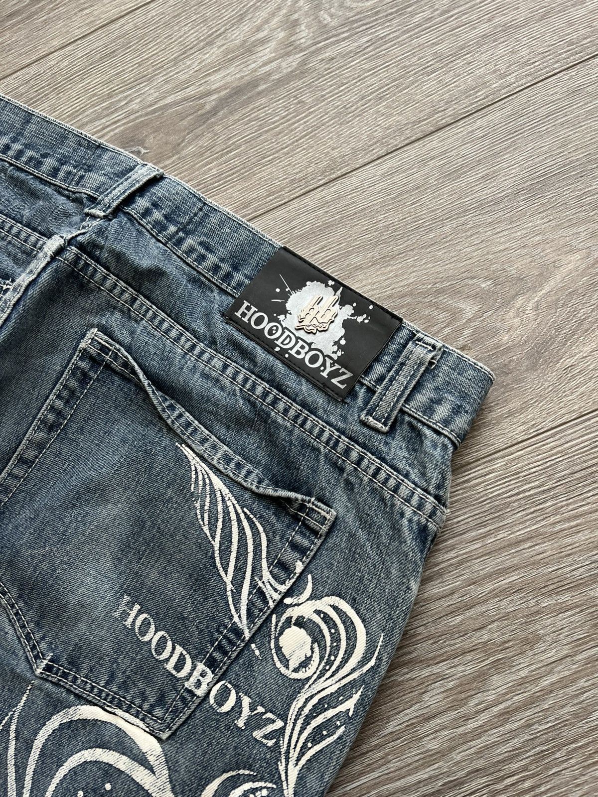 Vintage Vintage HoodBoyz Rap Jeans Size US 38 / EU 54 - 7 Thumbnail