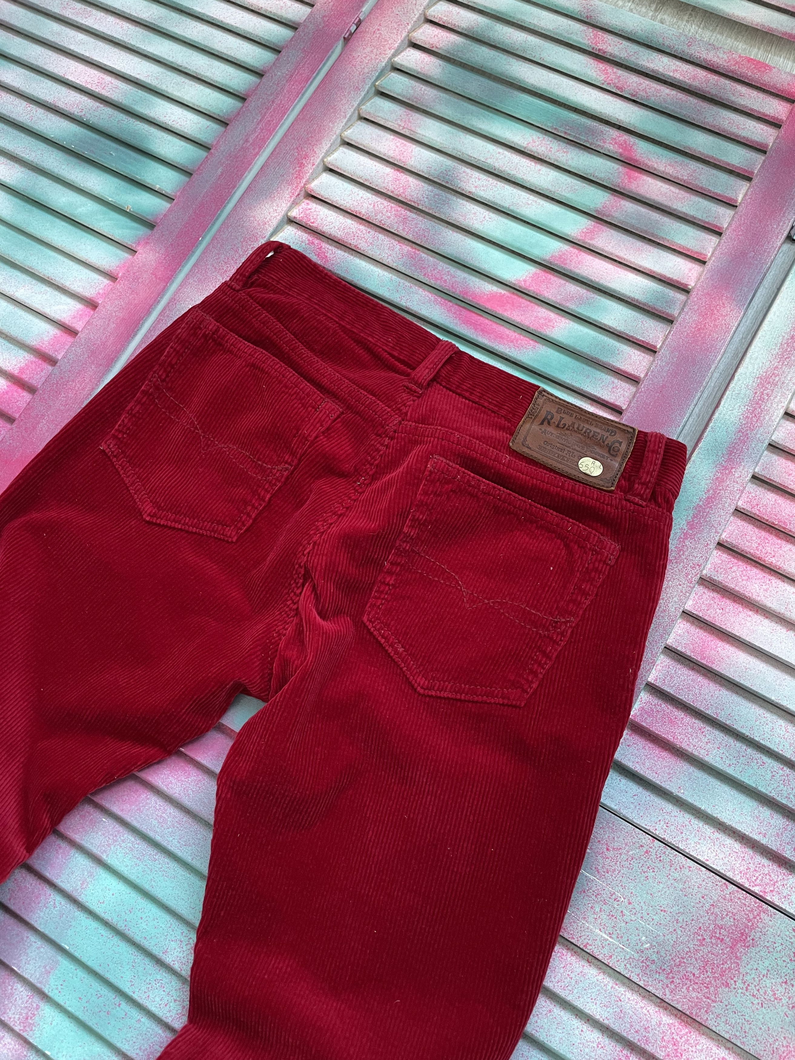 Polo Ralph Lauren Vintage Polo Ralph Lauren Corduroy Women's Pants Size 32" / US 10 / IT 46 - 3 Thumbnail