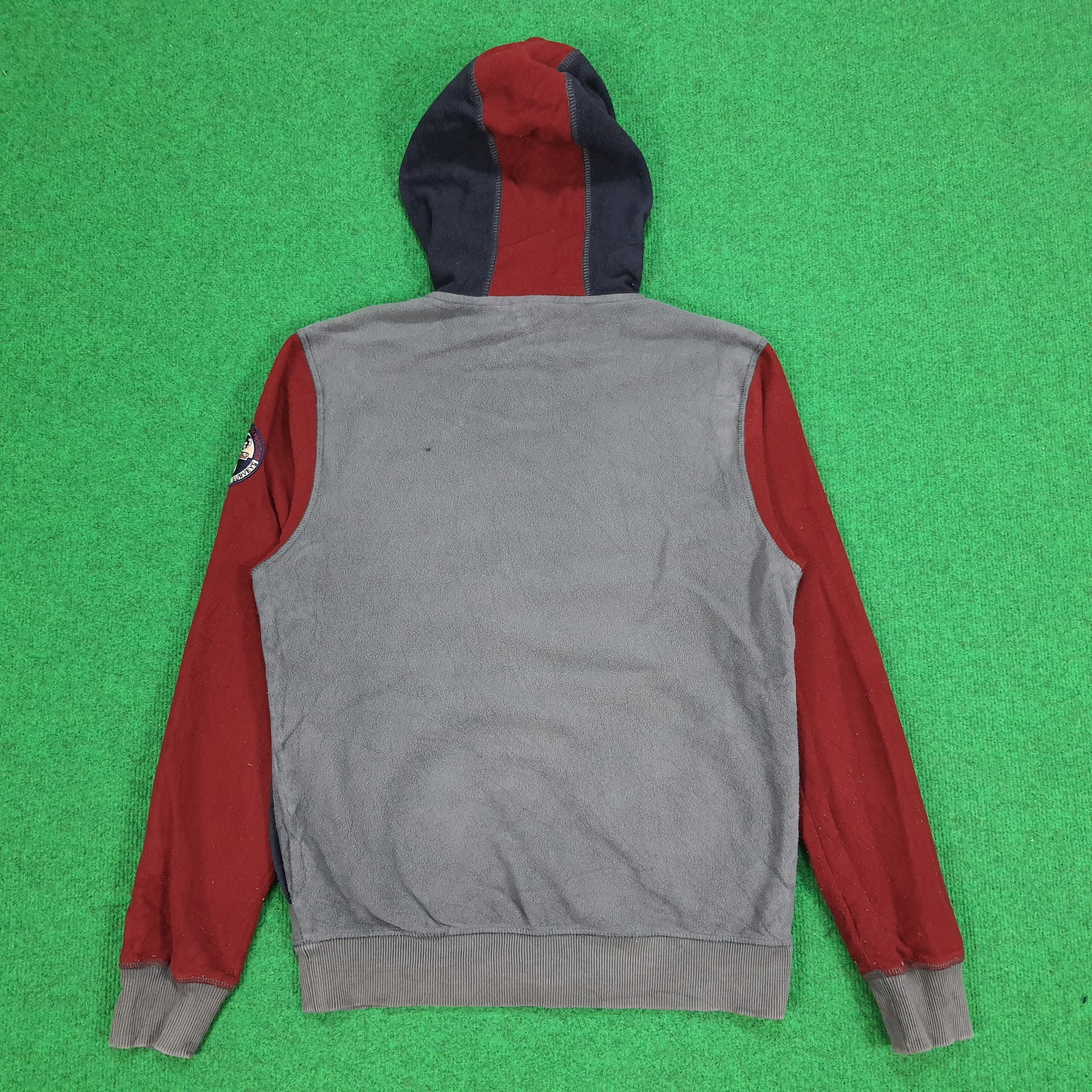 Napapijri × Vintage Vintage Napapijri Antarctic Research Program Zipper Hoodie Size US S / EU 44-46 / 1 - 3 Thumbnail