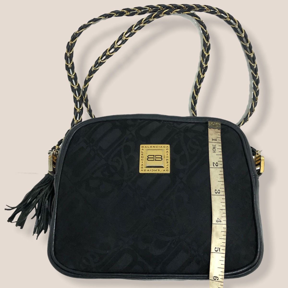 Balenciaga ‼️LASTDROP‼️AUTHENTIC BALENCIAGA BB VINTAGE CHAIN SHOULDER BAG Size ONE SIZE - 12 Thumbnail