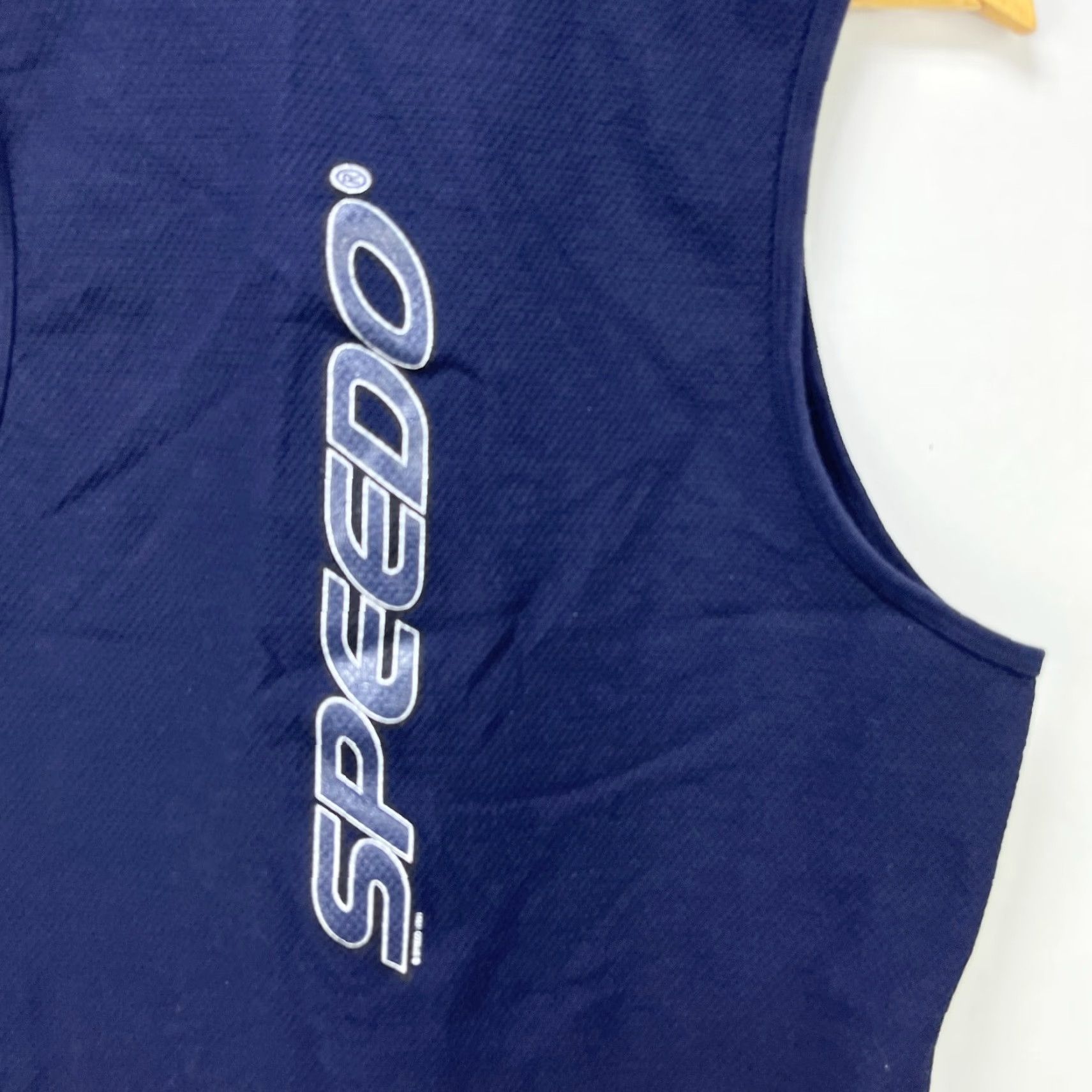 Speedo VINTAGE Speedo T-Shirt Shirt Men M Blue 90s 00s Made in USA Size US M / EU 48-50 / 2 - 3 Thumbnail