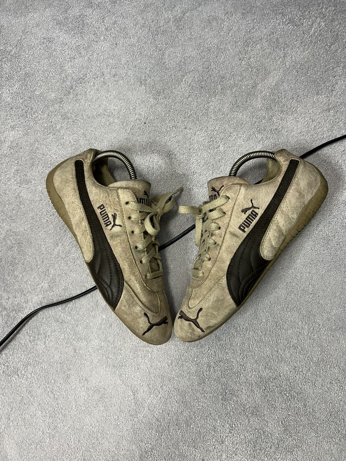 Puma Vintage Puma Speedcat Sparco OG Sneakers Khaki Japan Style Size US 7 / EU 40 - 4 Thumbnail