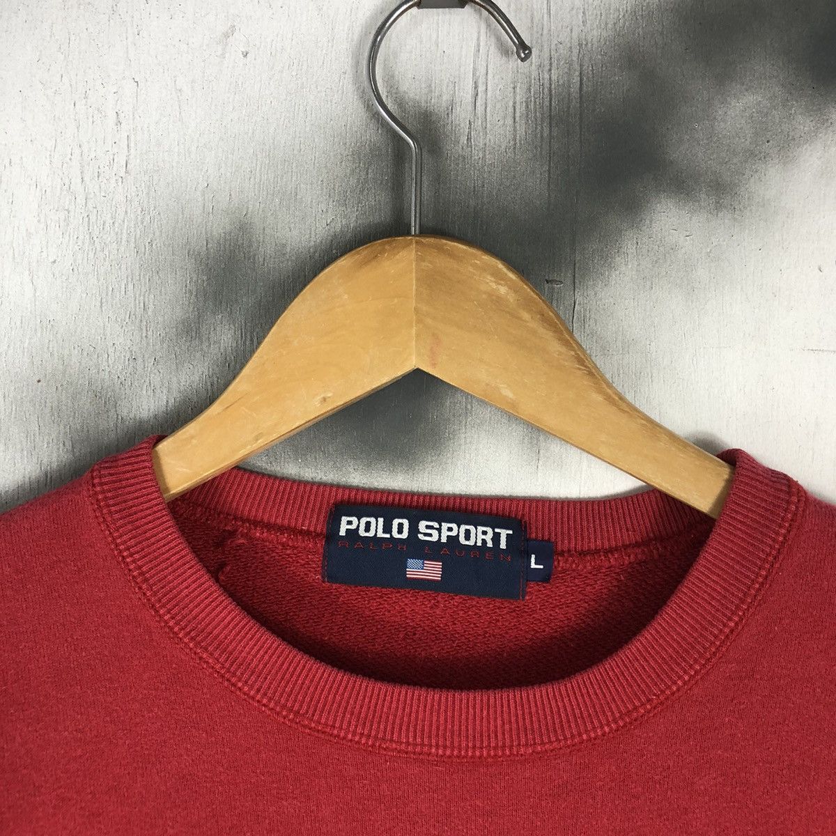 Polo Ralph Lauren × Vintage Vintage Polo Sport Ralph Lauren America Flag Embroidered Size US L / EU 52-54 / 3 - 3 Thumbnail