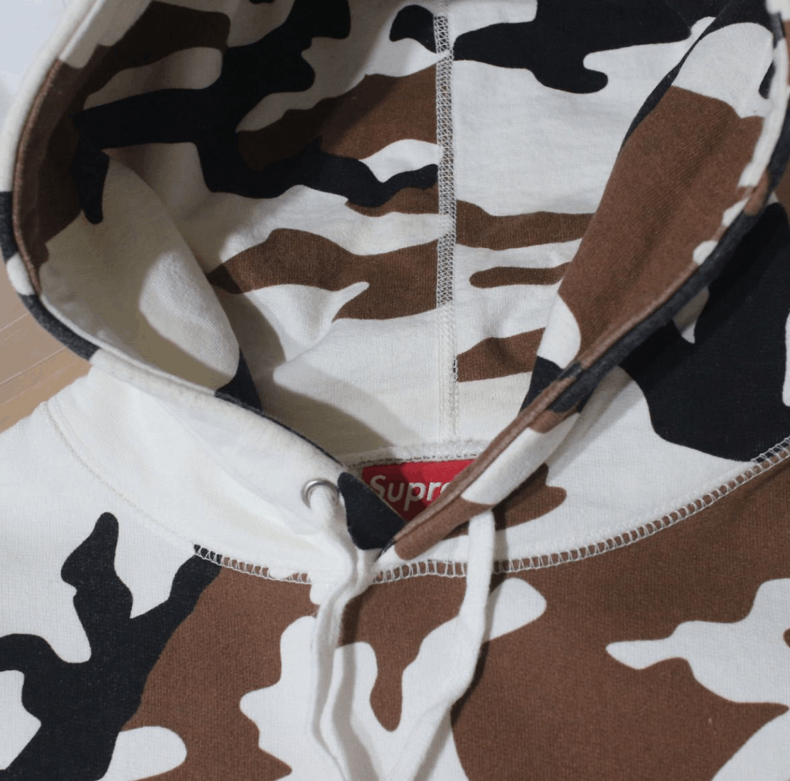 Supreme Supreme Caw Camo Box Logo Pullover Hoodie Size US S / EU 44-46 / 1 - 4 Thumbnail