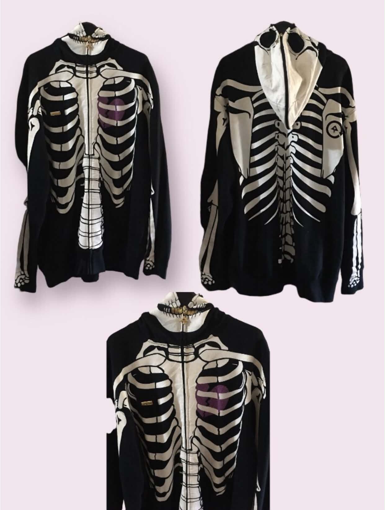 LRG LRG Dead Serious Skeleton Hoodie Jacket “Kanye West” Size US XL / EU 56 / 4 - 5 Thumbnail