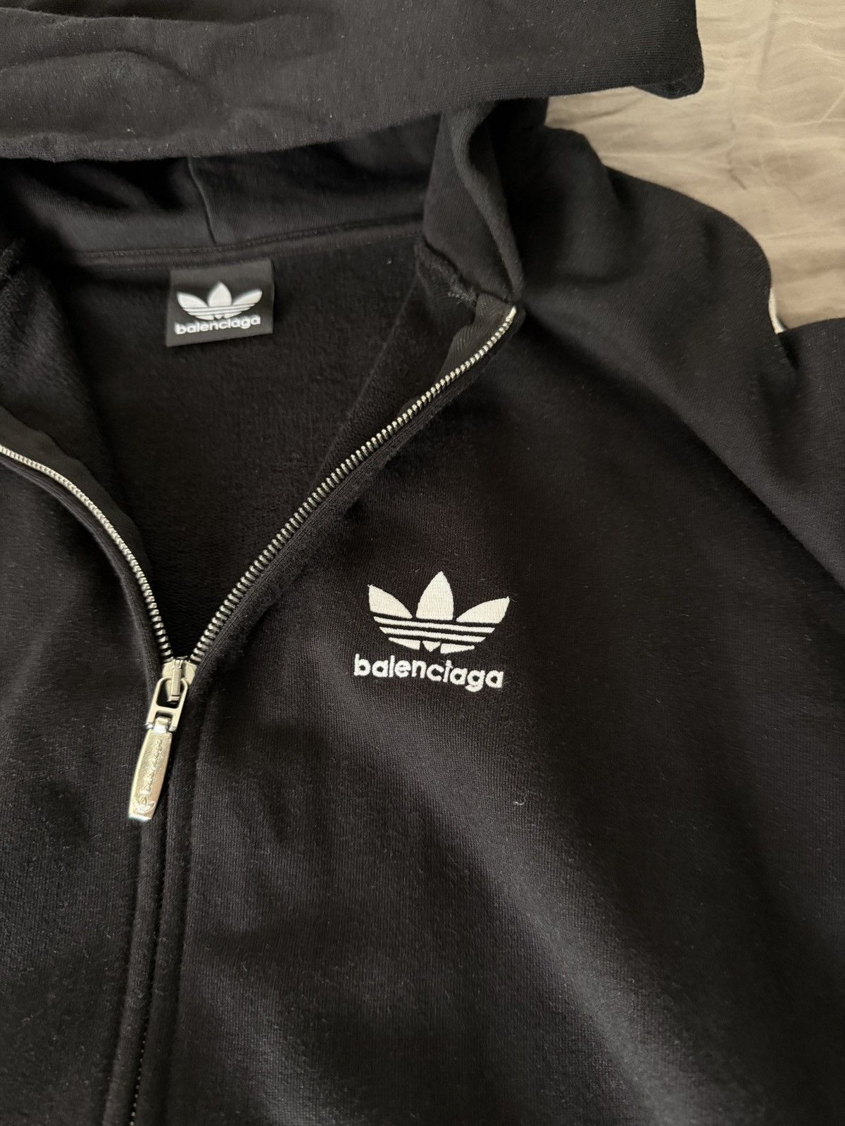 Adidas × Balenciaga BALENCIAGA ADIDAS ZIP UP HOODIE Size US M / EU 48-50 / 2 - 3 Thumbnail