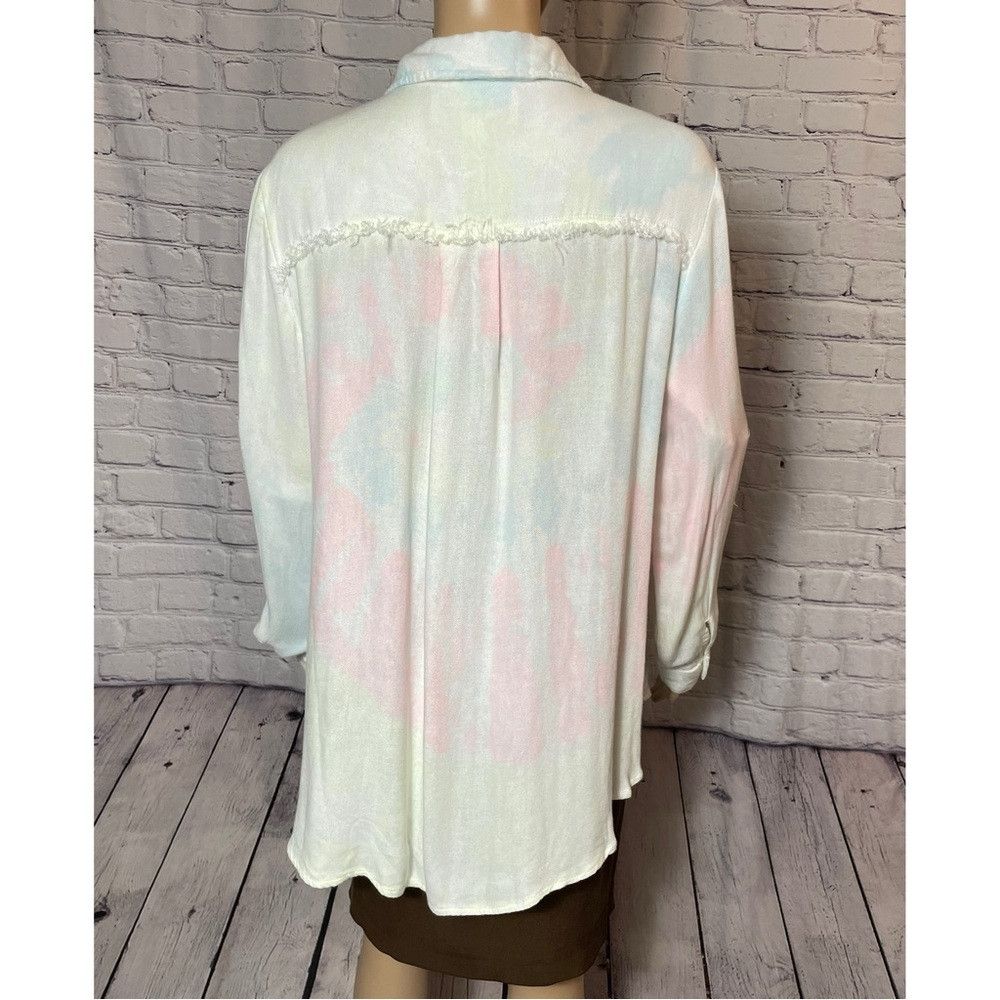 Vintage Havana New VINTAGE HAVANA Tie Dye Long Sleeve Cotton Shirt Size S Size S / US 4 / IT 40 - 5 Thumbnail