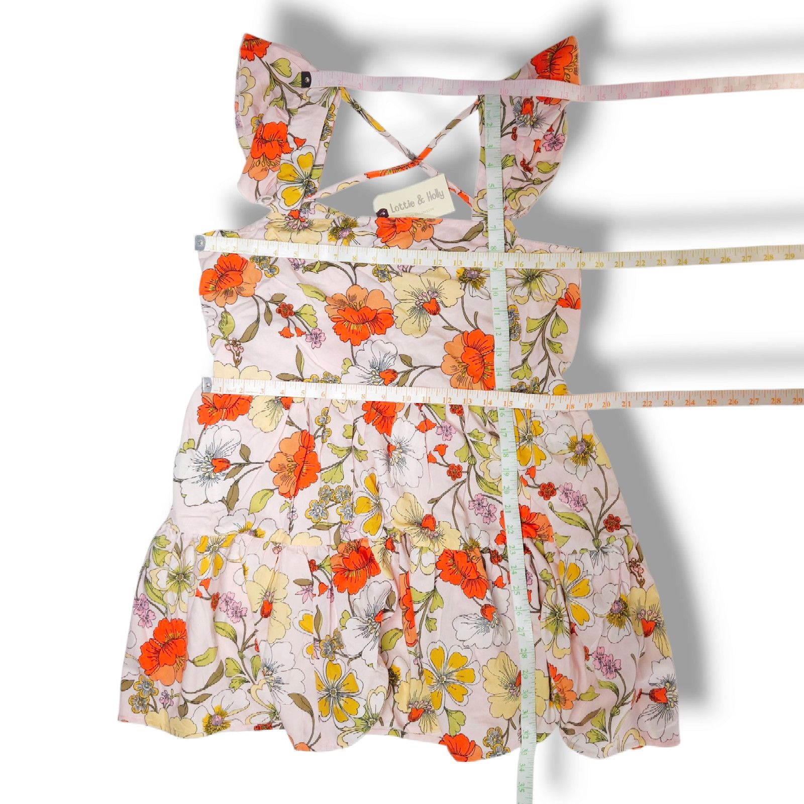 Other NWT B.O.G. Lottie & Holly Floral Mini Dress Sz. L [12] Size L / US 10 / IT 46 - 5 Thumbnail