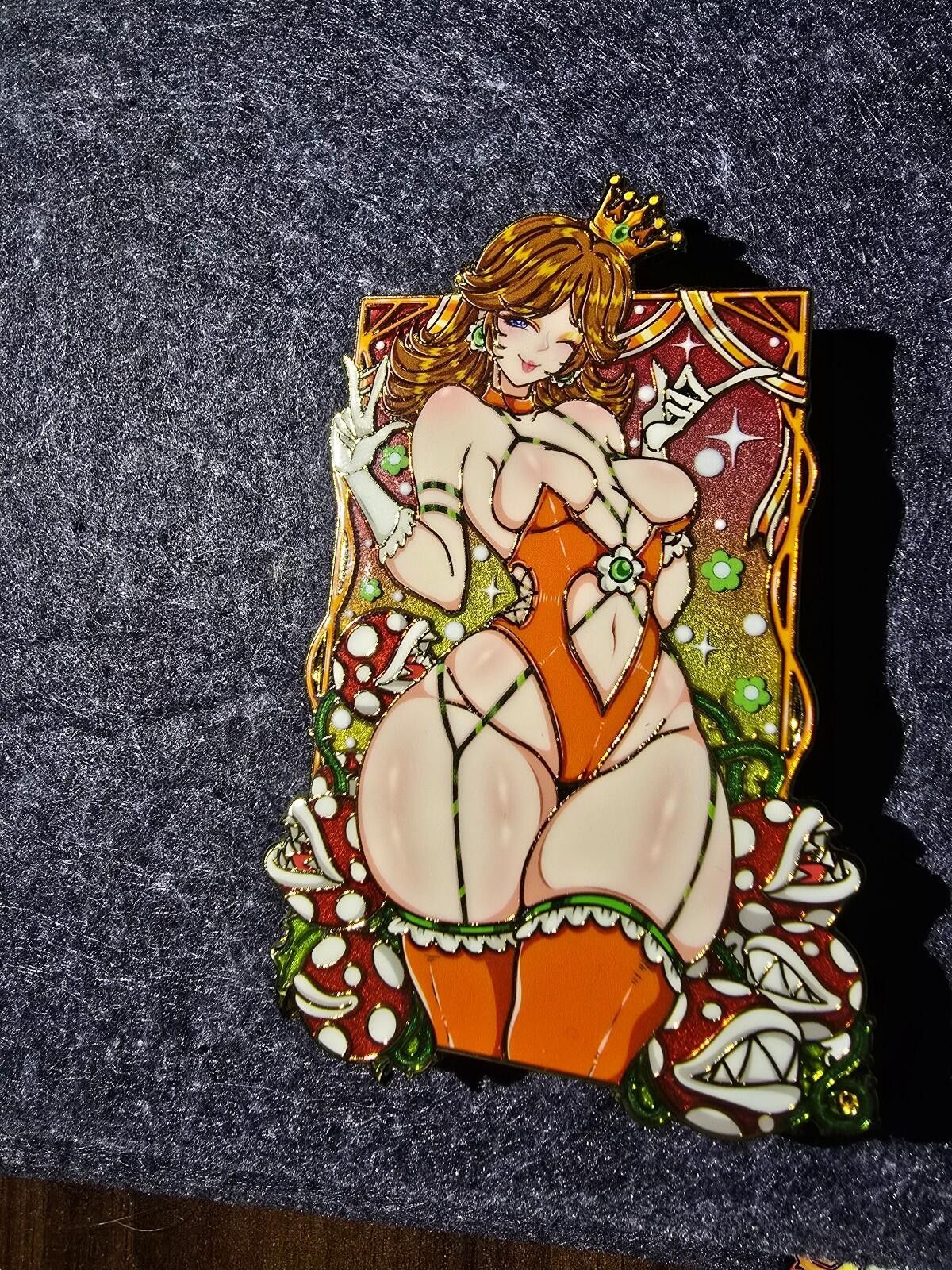 Independent Truck Co. Daisy Lewd Enamel Pin by DaPinGoat Size ONE SIZE - 5 Thumbnail