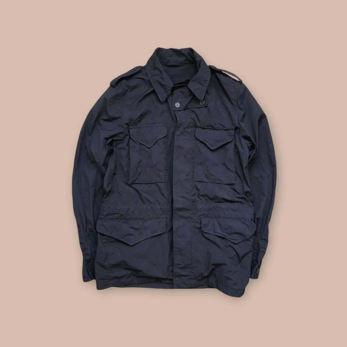 Aspesi ASPESI Navy Blue Mini Filed Jacket Size US S / EU 44-46 / 1 - 1 Thumbnail