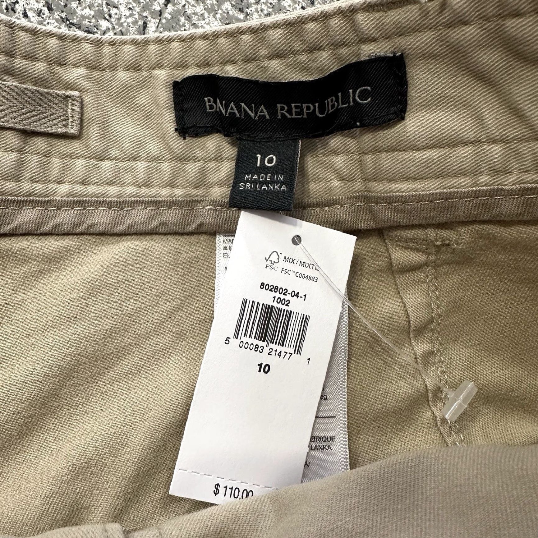 Banana Republic Banana Republic Pants Womens 10 Beige Relaxed Wide Barrel Leg Chino Pockets Vintage No Size 32" / US 10 / IT 46 - 4 Thumbnail