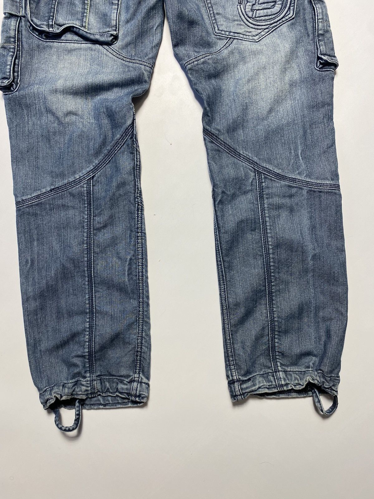 Vintage Vintage Y2k Police cargo jeans Kanye West style size 30 Size US 30 / EU 46 - 5 Thumbnail