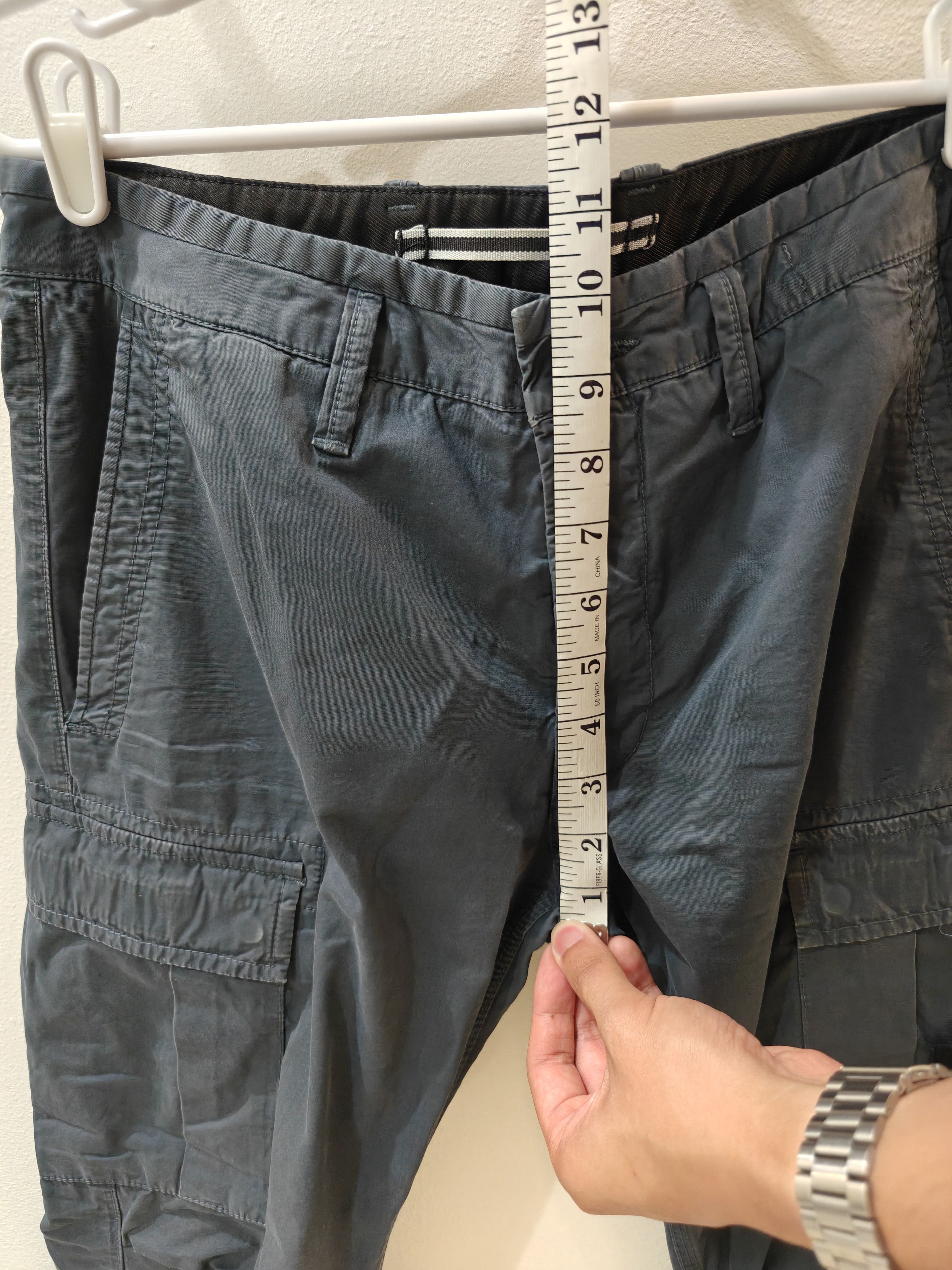Stone Island Cargo Pants Grey Size US 31 - 7 Thumbnail