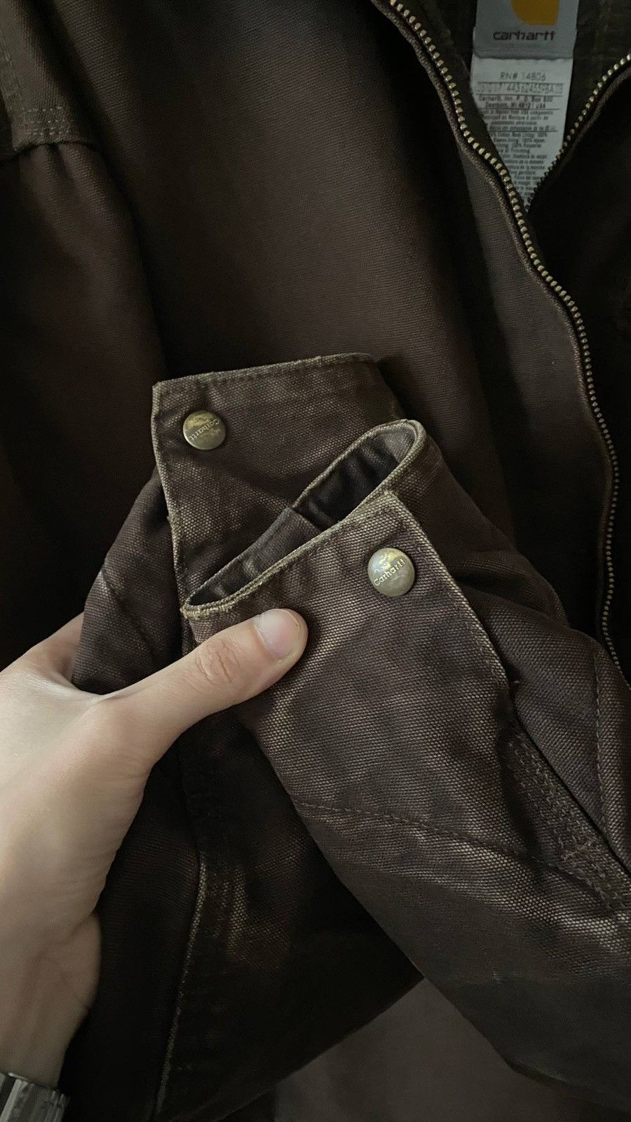 Carhartt Carhartt Vinatge Detroit Jacket Size US XL / EU 56 / 4 - 12 Thumbnail